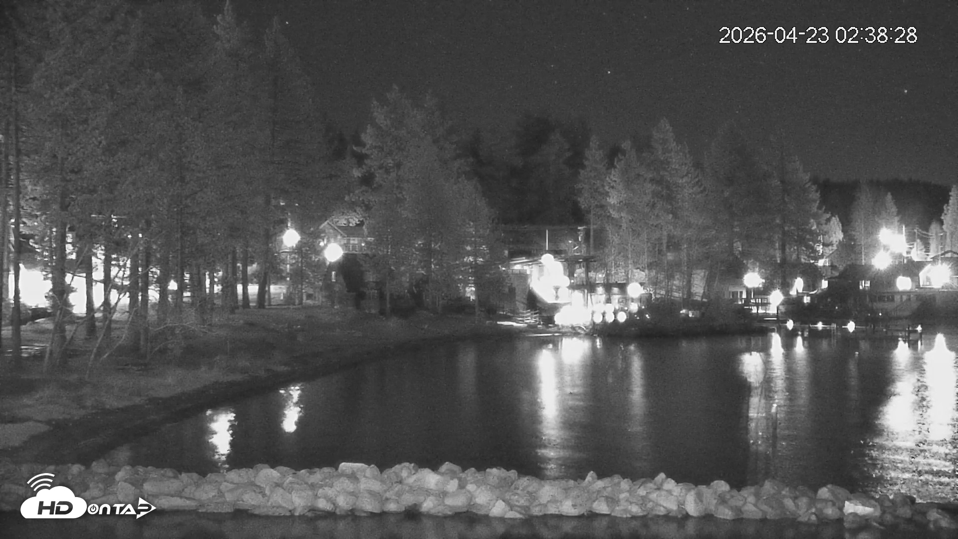 Snapshot of Tahoe Vista Lake Tahoe Live Webcam taken Apr 23, 2026, 2:39am PDT