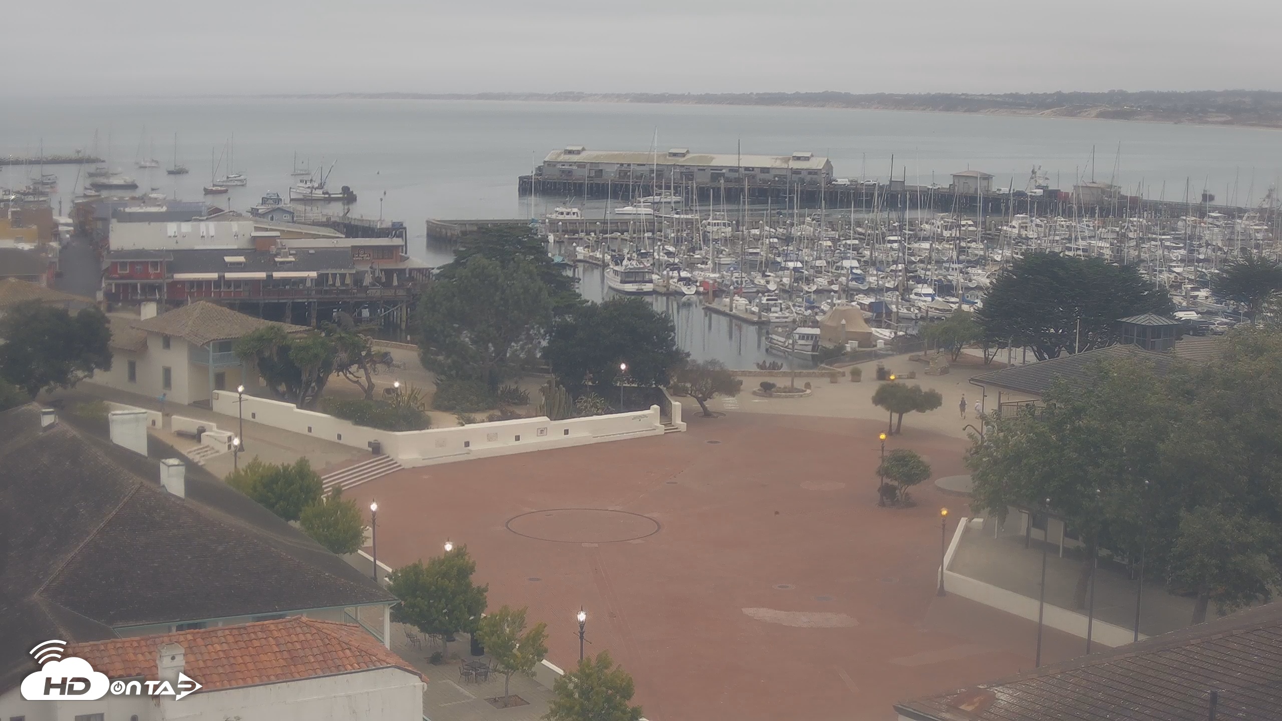 Snapshot of Port of Monterey Live Webcam taken Jul 30, 2025, 7:29am PDT