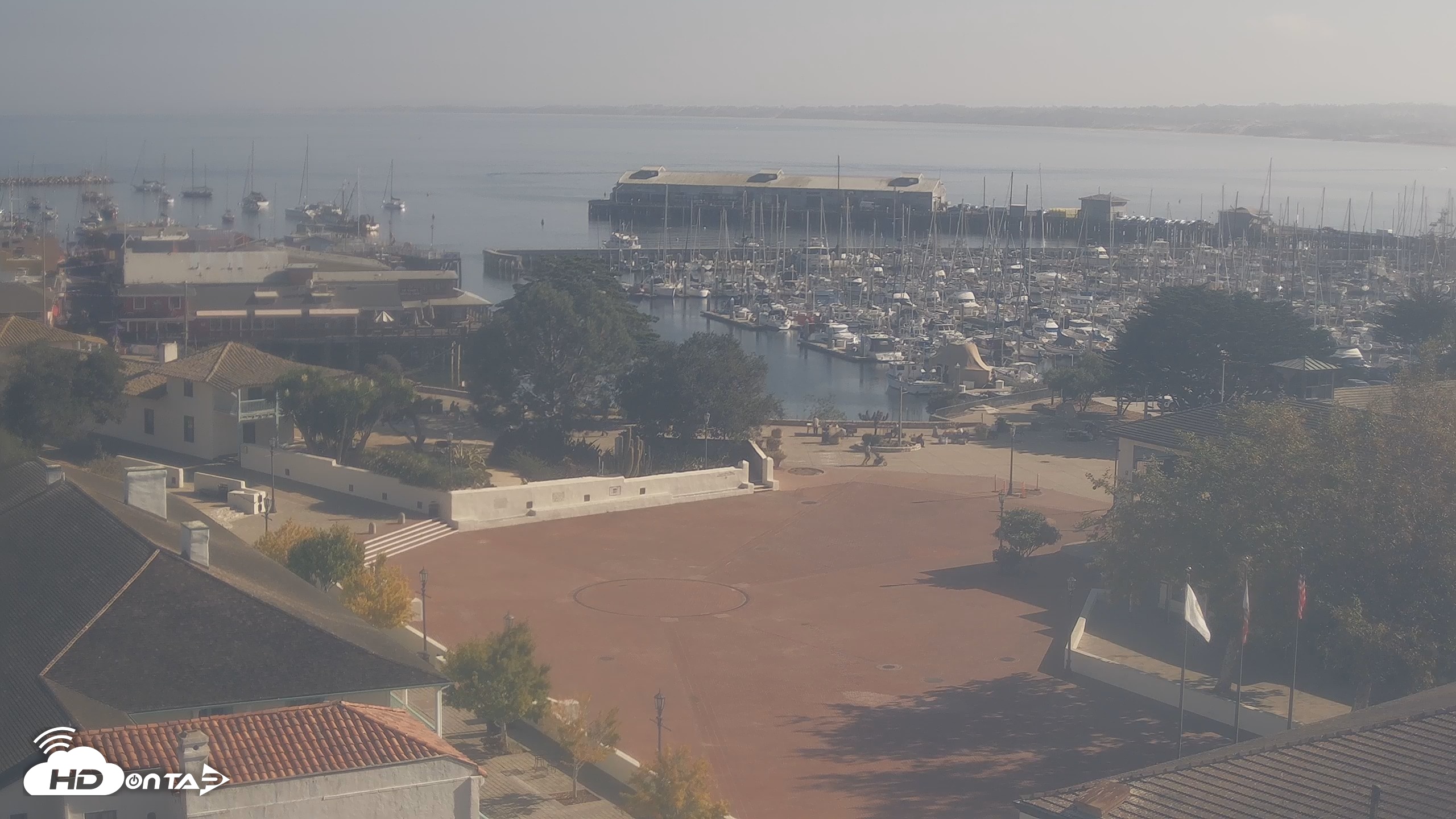 Snapshot of Port of Monterey Live Webcam taken Sep 18, 2026, 9:50am PDT