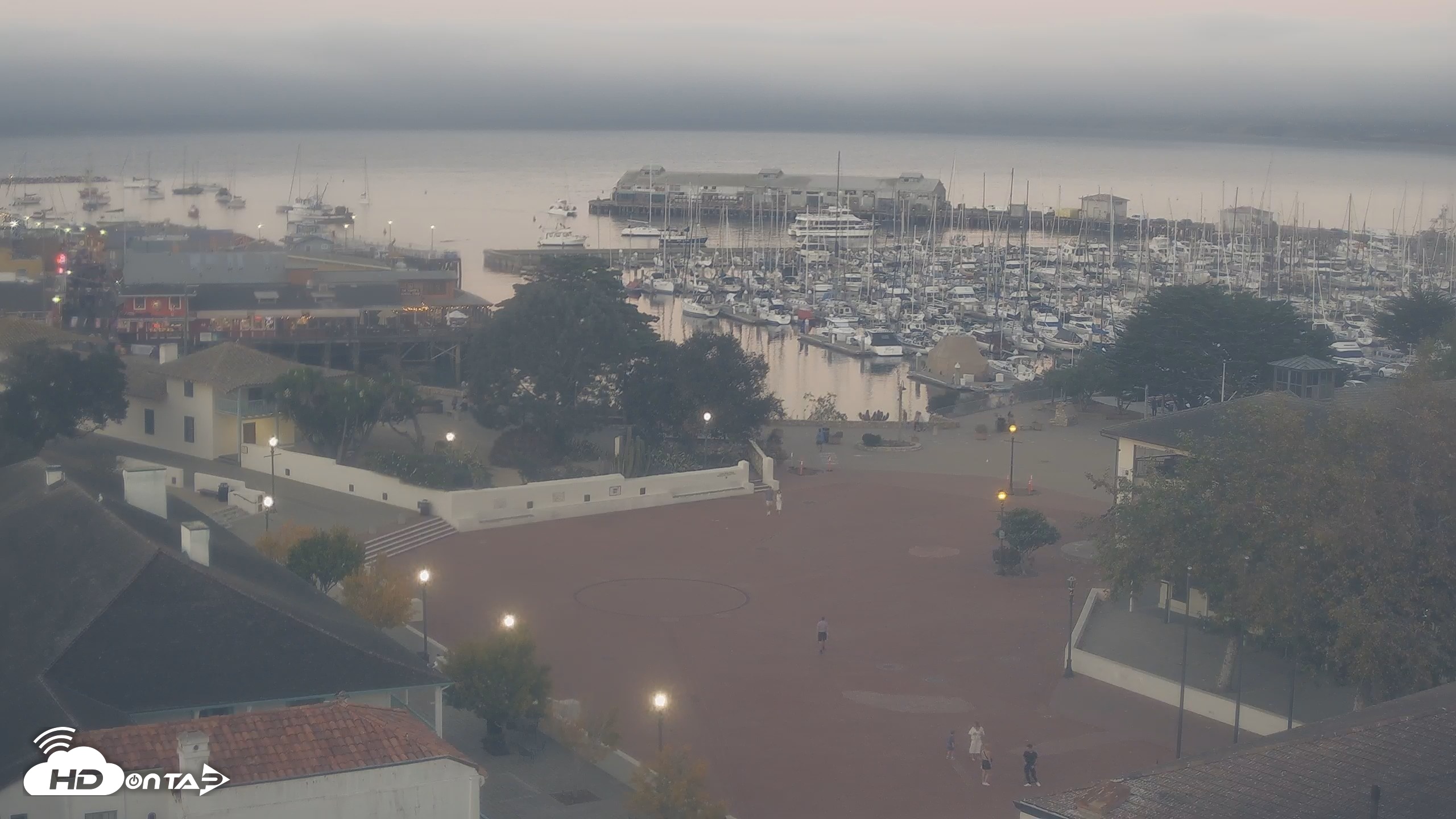 Snapshot of Port of Monterey Live Webcam taken Oct 5, 2026, 6:46pm PDT