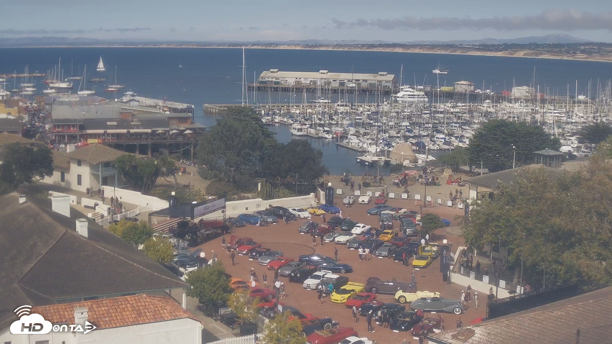 Snapshot of Port of Monterey Live Webcam taken Aug 14, 2026, 3:50pm PDT