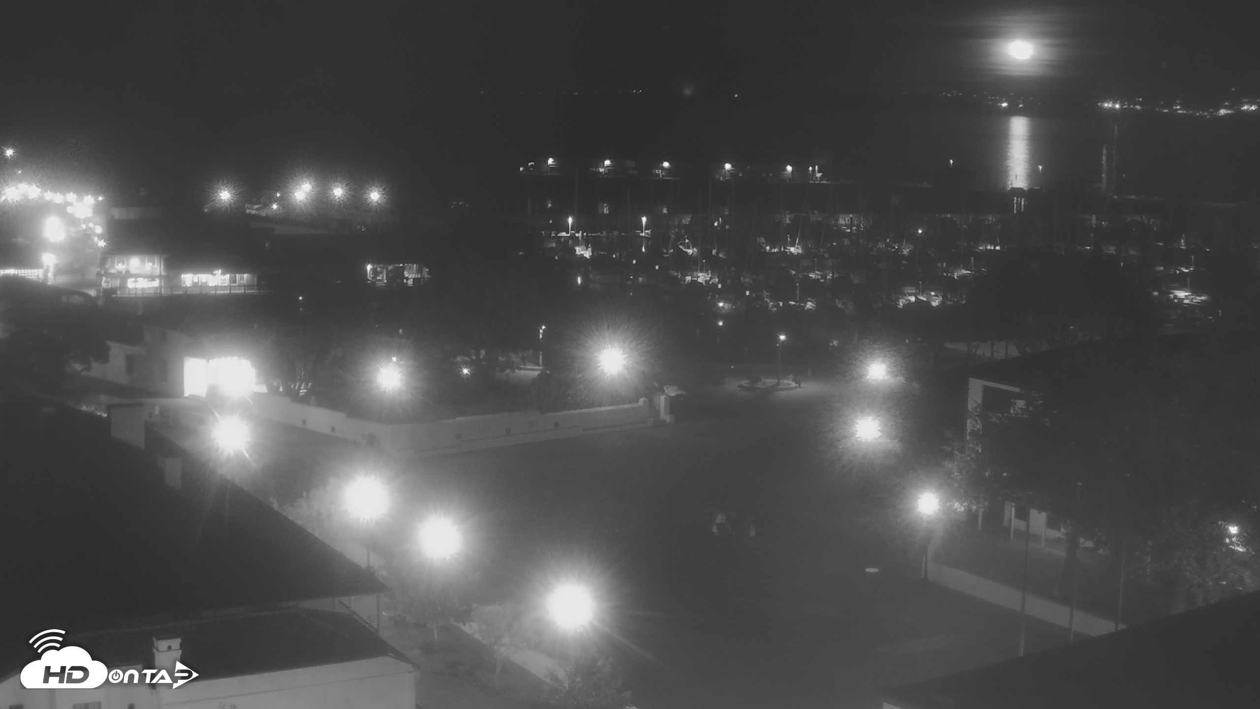 Snapshot of Port of Monterey Live Webcam taken Nov 9, 2025, 9:22pm PST