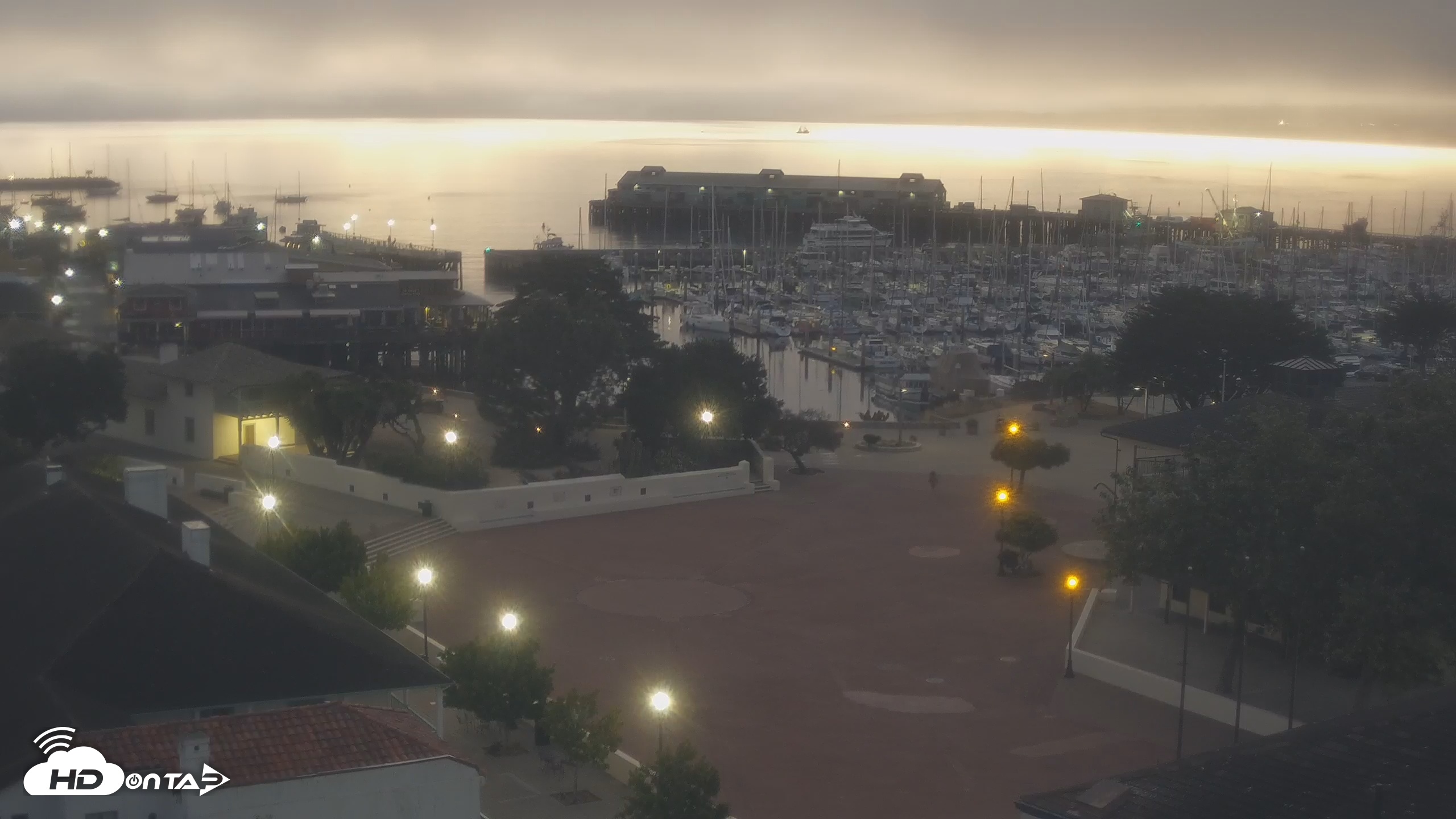 Snapshot of Port of Monterey Live Webcam taken Jul 14, 2025, 5:43am PDT