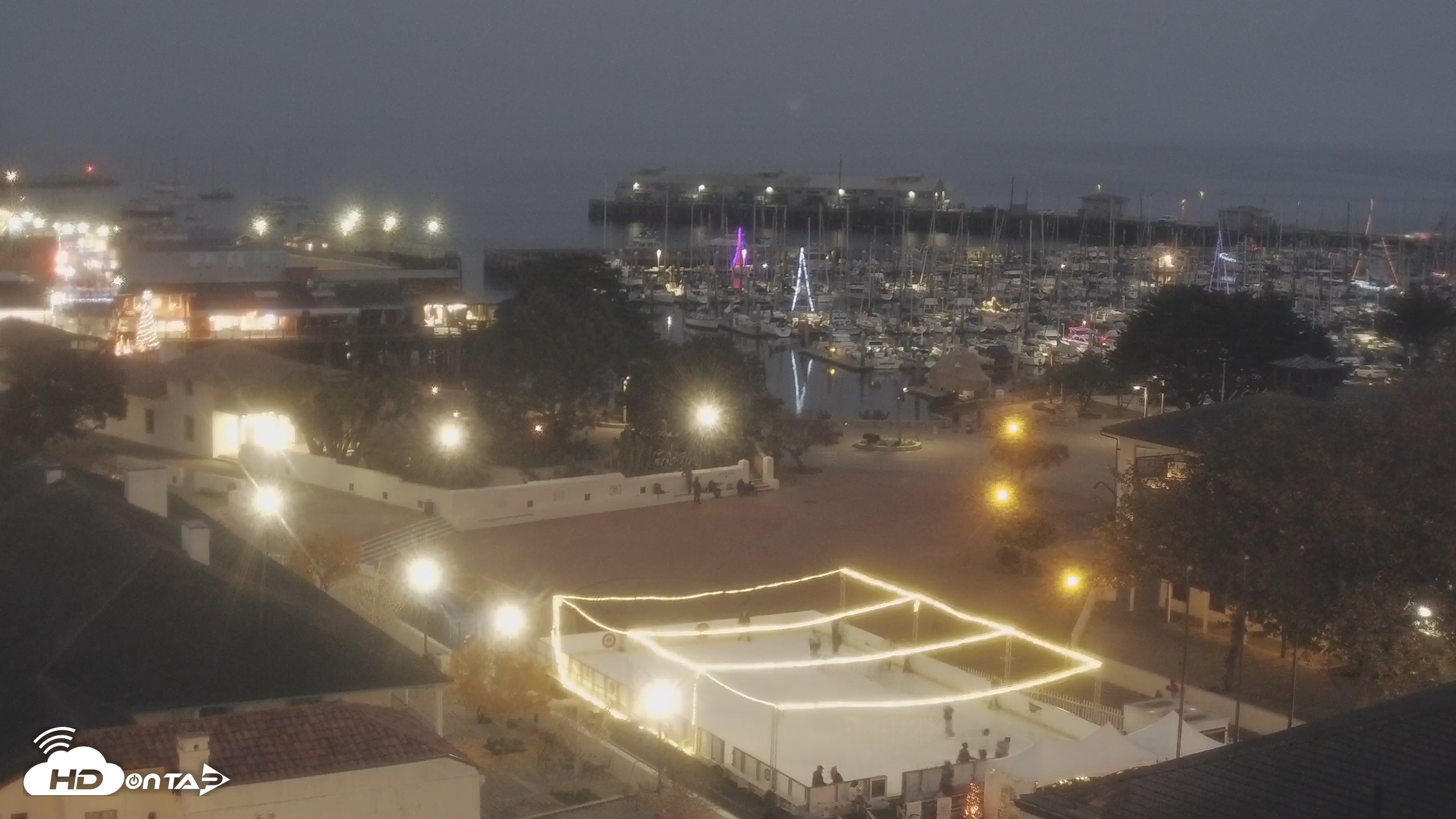 Snapshot of Port of Monterey Live Webcam taken Dec 17, 2025, 5:17pm PST