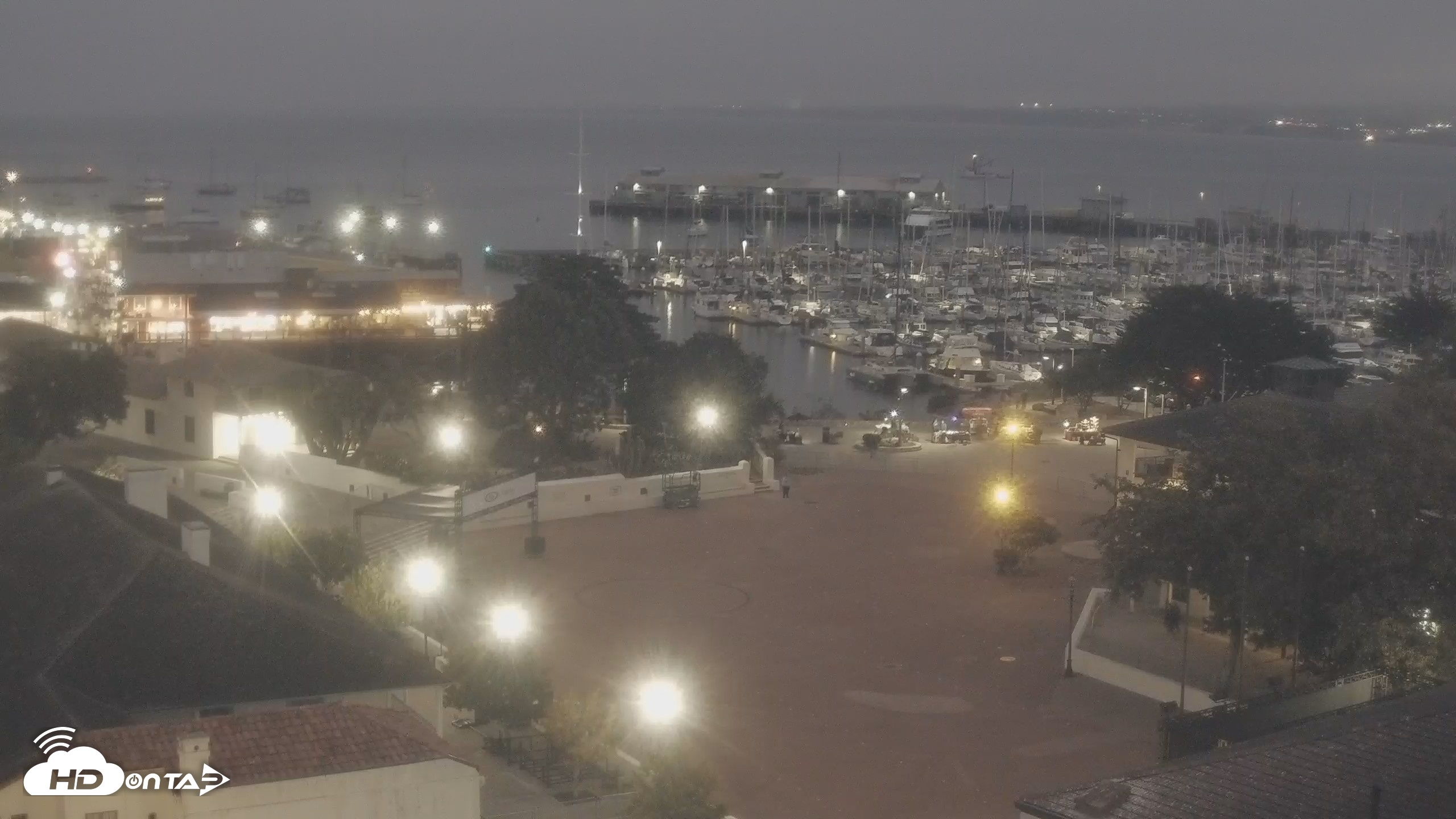 Snapshot of Port of Monterey Live Webcam taken Aug 8, 2026, 8:27pm PDT