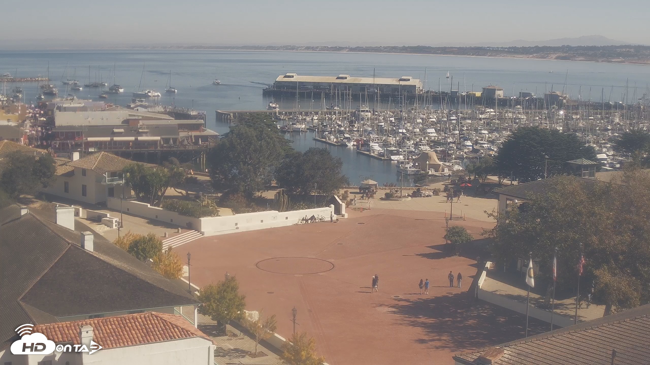 Snapshot of Port of Monterey Live Webcam taken Oct 3, 2026, 11:08am PDT