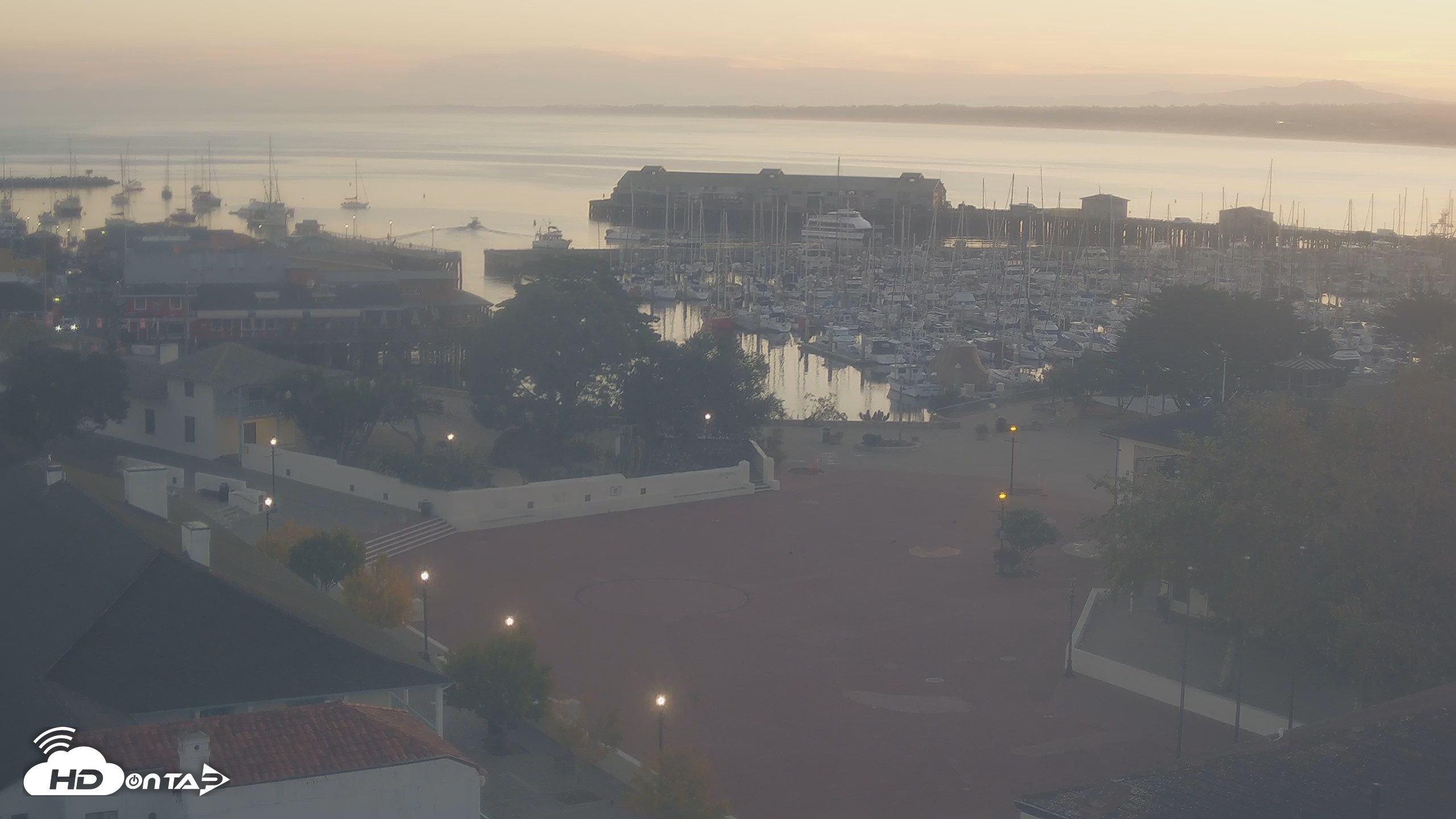 Snapshot of Port of Monterey Live Webcam taken Sep 25, 2026, 7:04am PDT