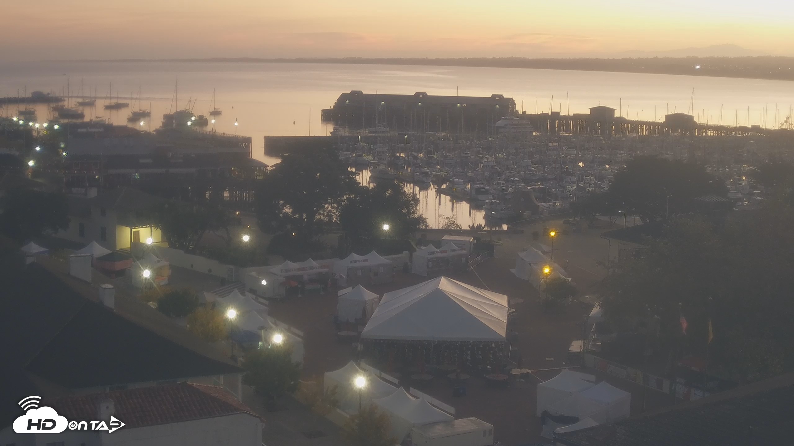 Snapshot of Port of Monterey Live Webcam taken Sep 13, 2026, 6:30am PDT