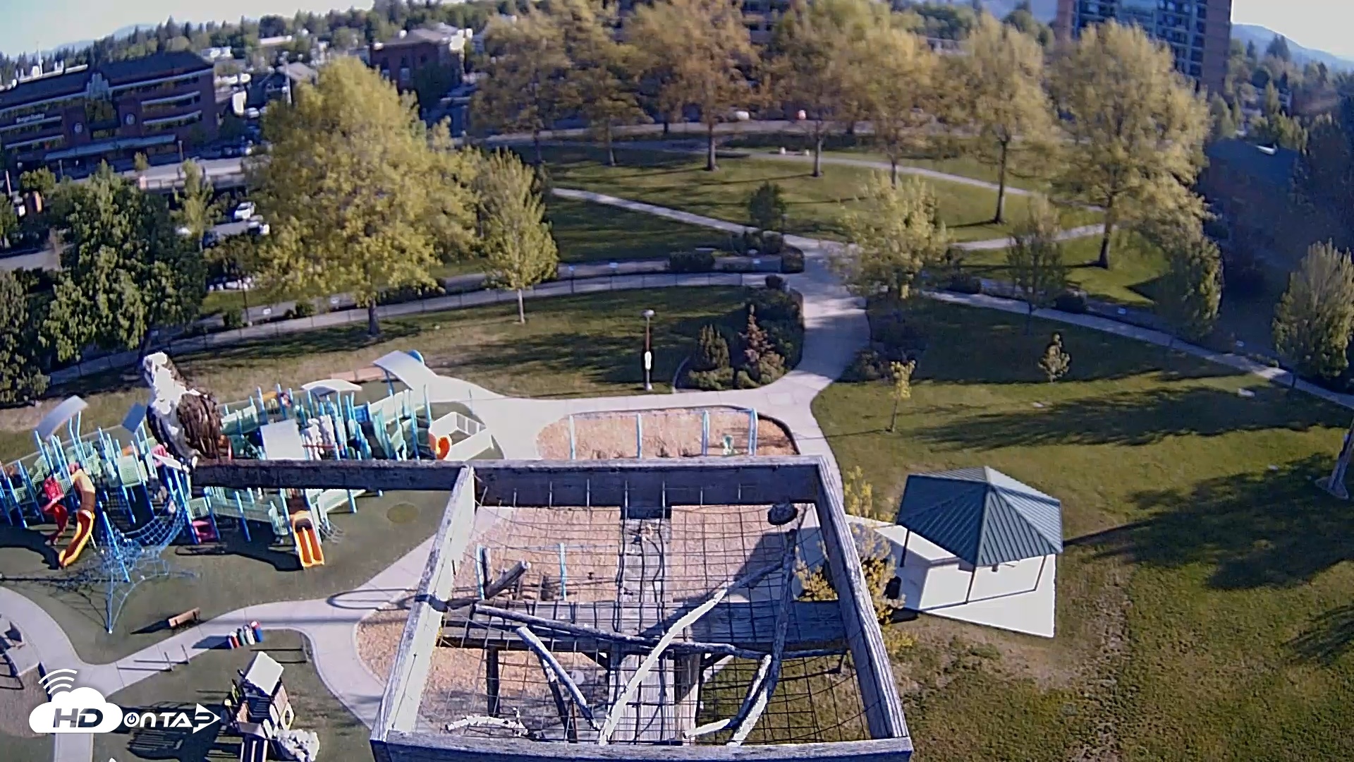 Snapshot of Coeur d'Alene Idaho Nest Platform Live Webcam taken May 6, 2026, 7:32am PDT