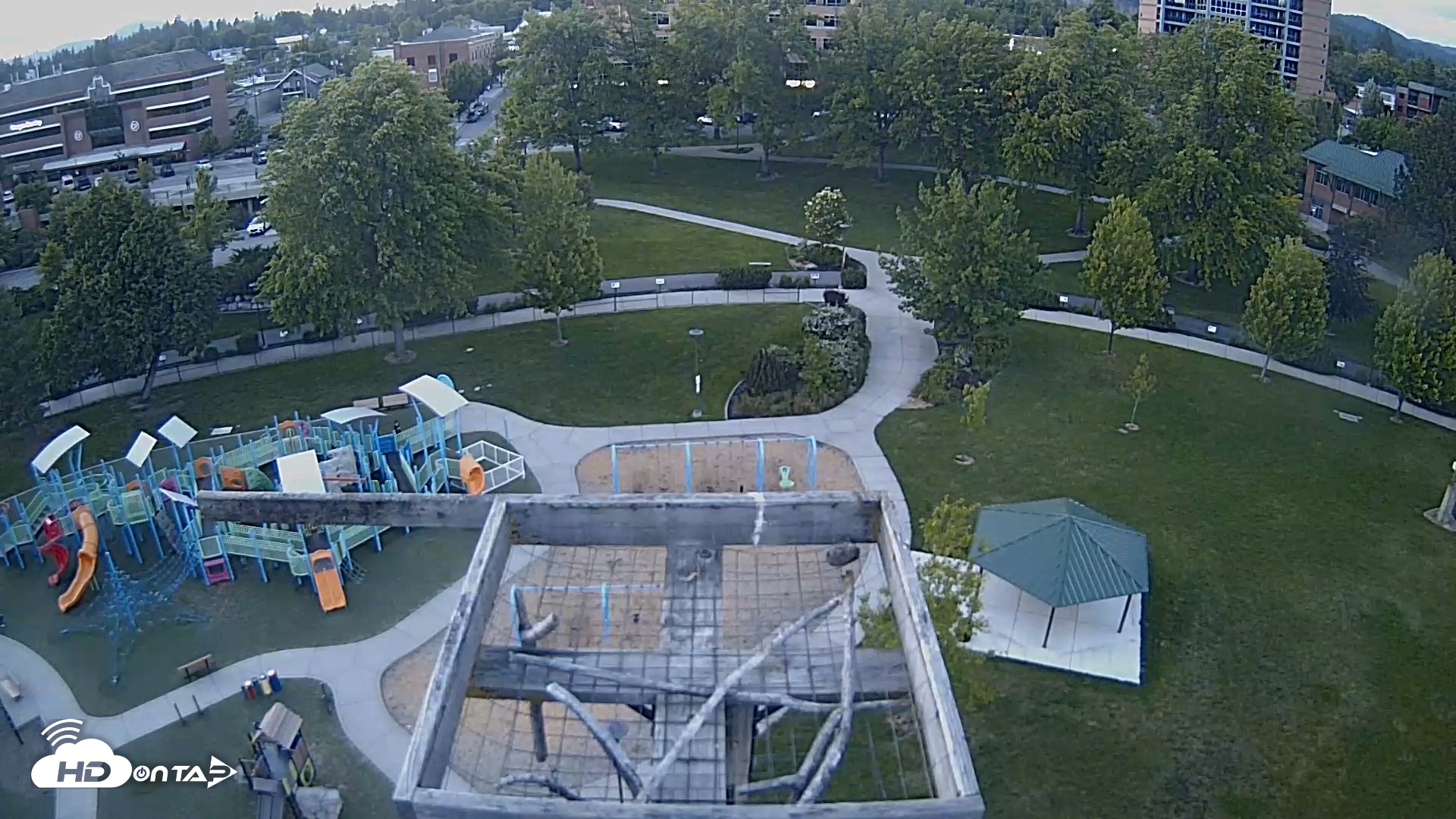 Snapshot of Coeur d'Alene Idaho Nest Platform Live Webcam taken Jun 9, 2026, 8:38pm PDT