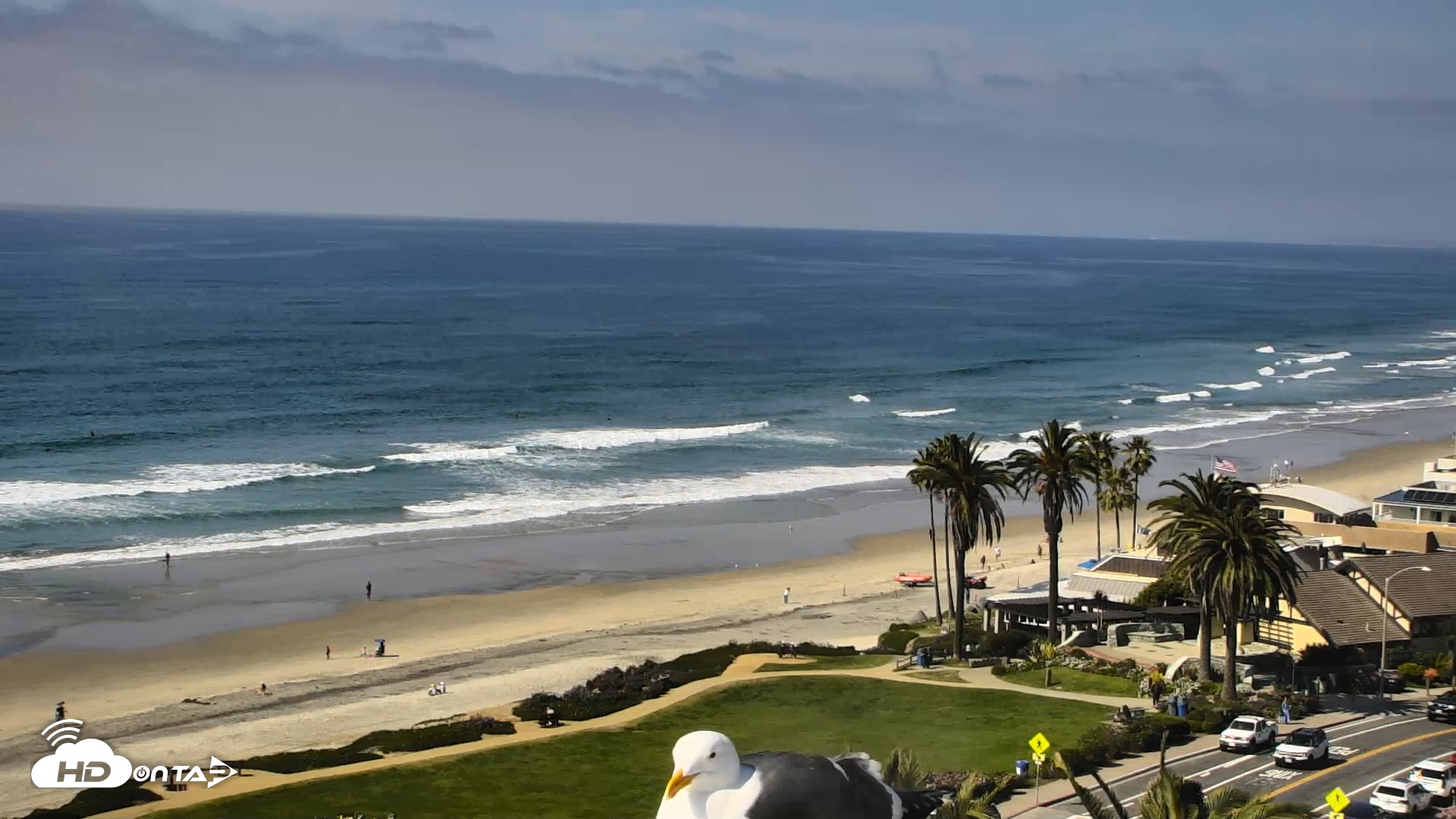 Snapshot of Del Mar Beach Overlook Roaming Live Webcam taken Mar 4, 2026, 1:25pm PST