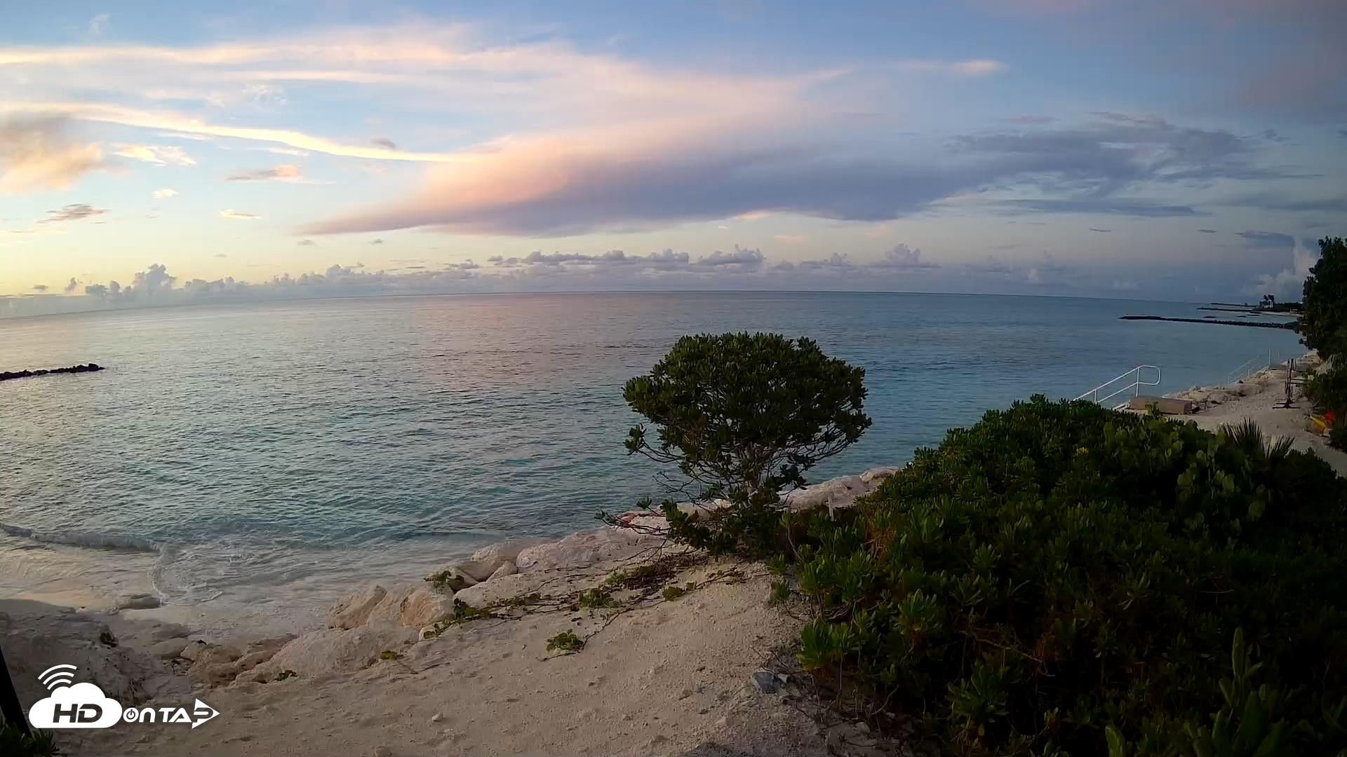 Snapshot of Turks & Caicos Grace Bay Live Webcam taken Oct 14, 2026, 6:30pm EDT
