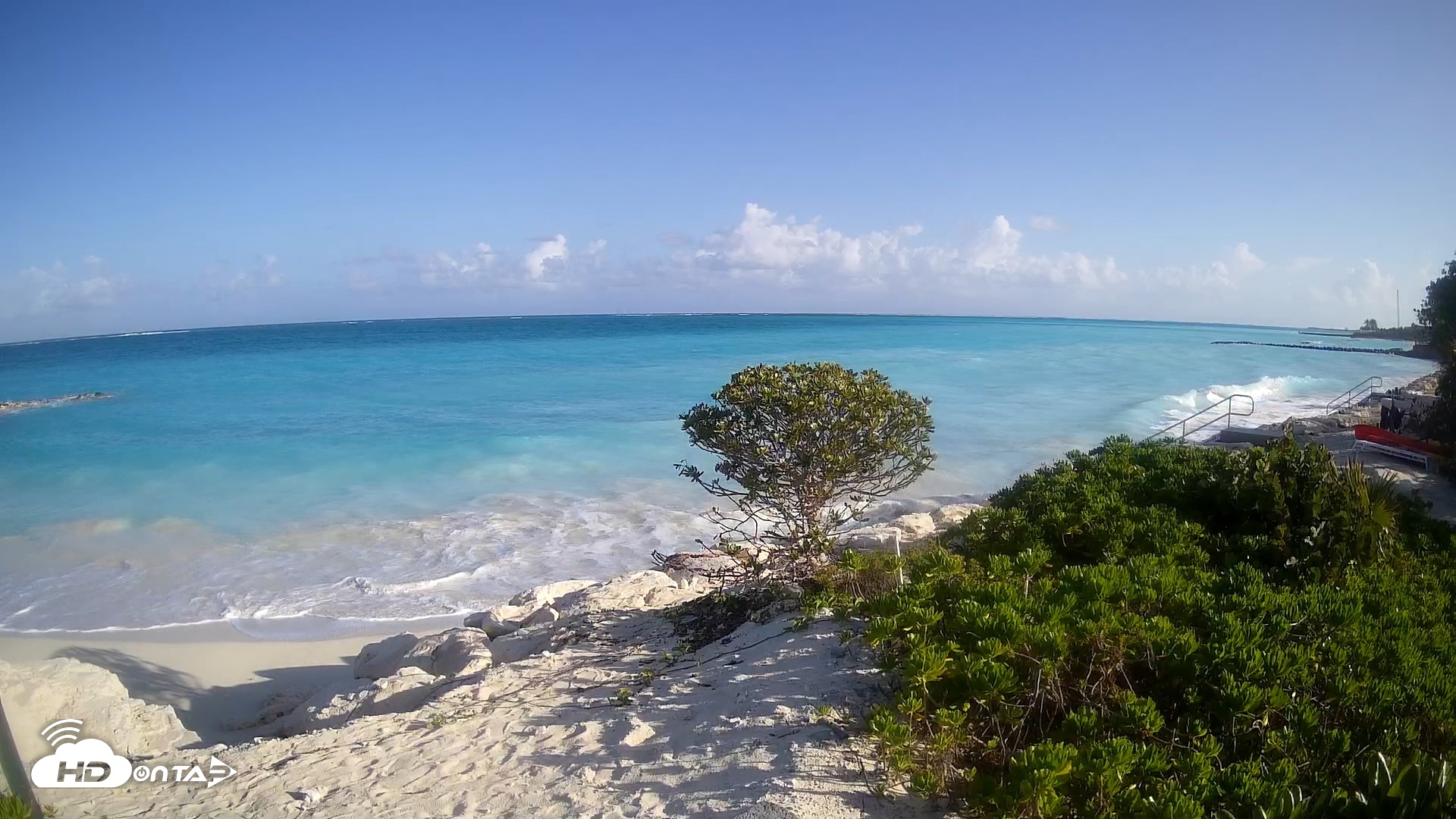 Snapshot of Turks & Caicos Grace Bay Live Webcam taken Apr 13, 2026, 8:09am EDT