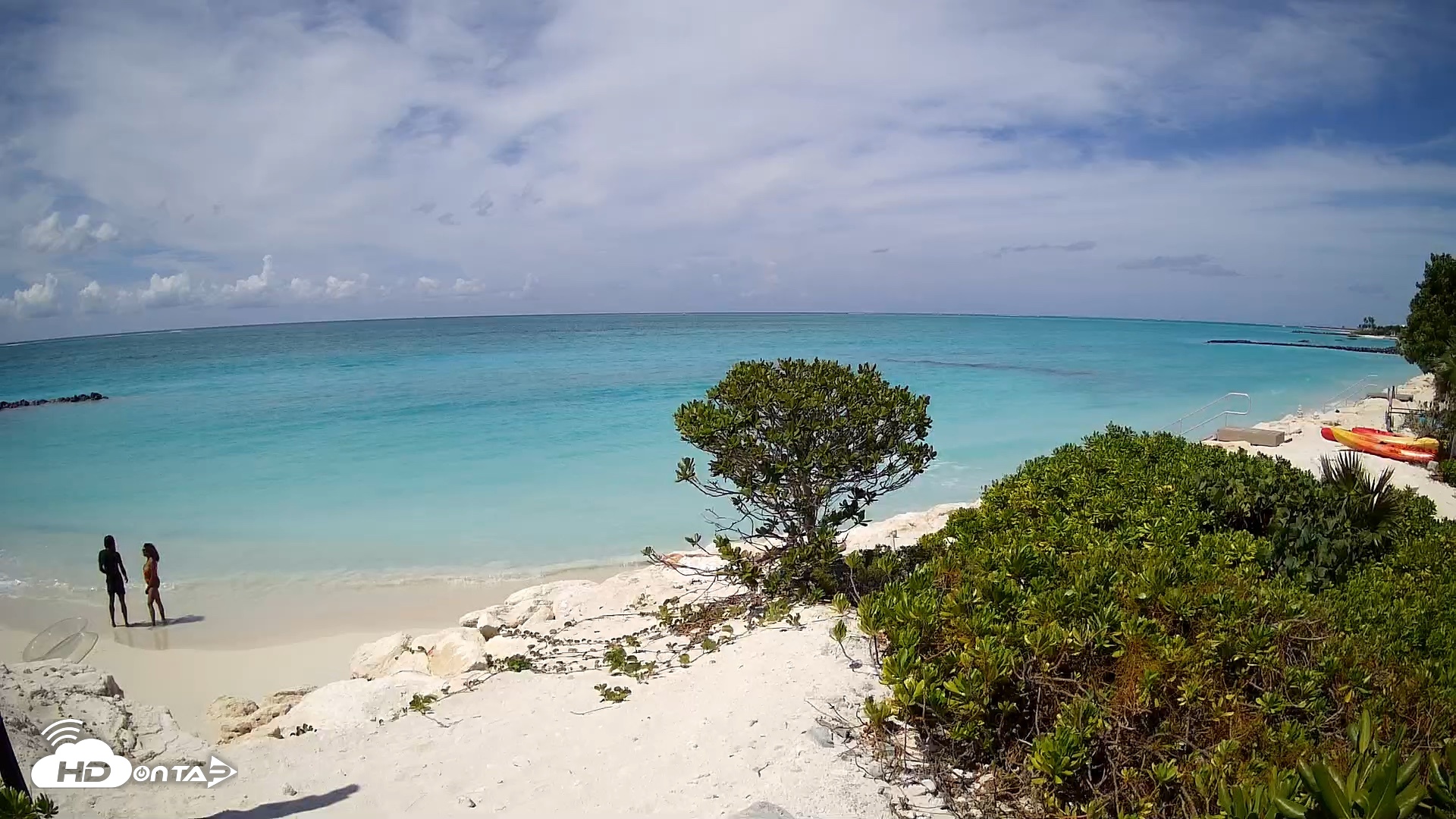 Snapshot of Turks & Caicos Grace Bay Live Webcam taken Sep 25, 2026, 1:55pm EDT