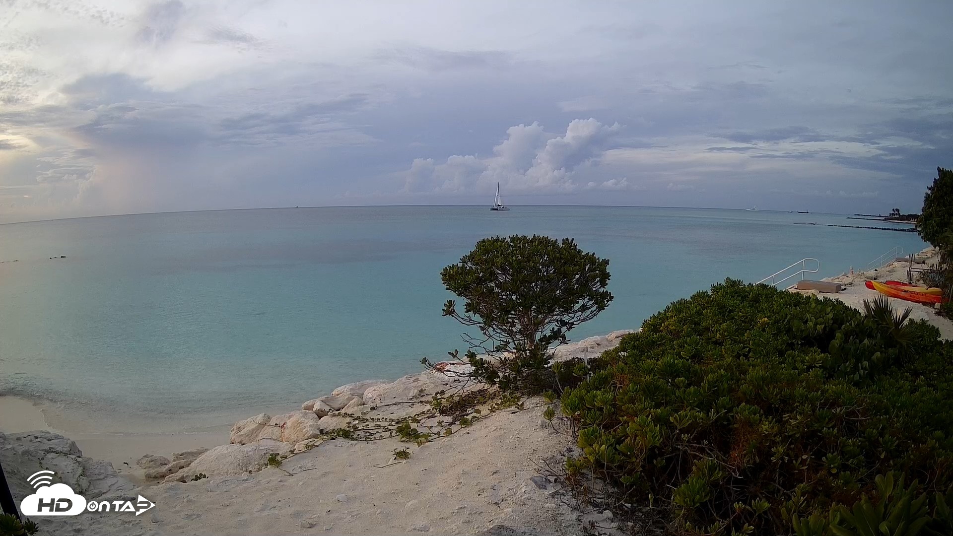 Snapshot of Turks & Caicos Grace Bay Live Webcam taken Sep 21, 2026, 6:50pm EDT