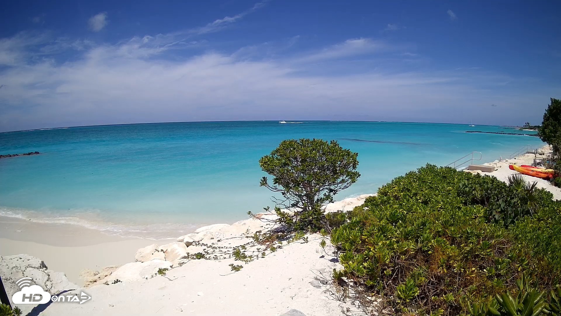 Snapshot of Turks & Caicos Grace Bay Live Webcam taken Sep 25, 2026, 12:25pm EDT