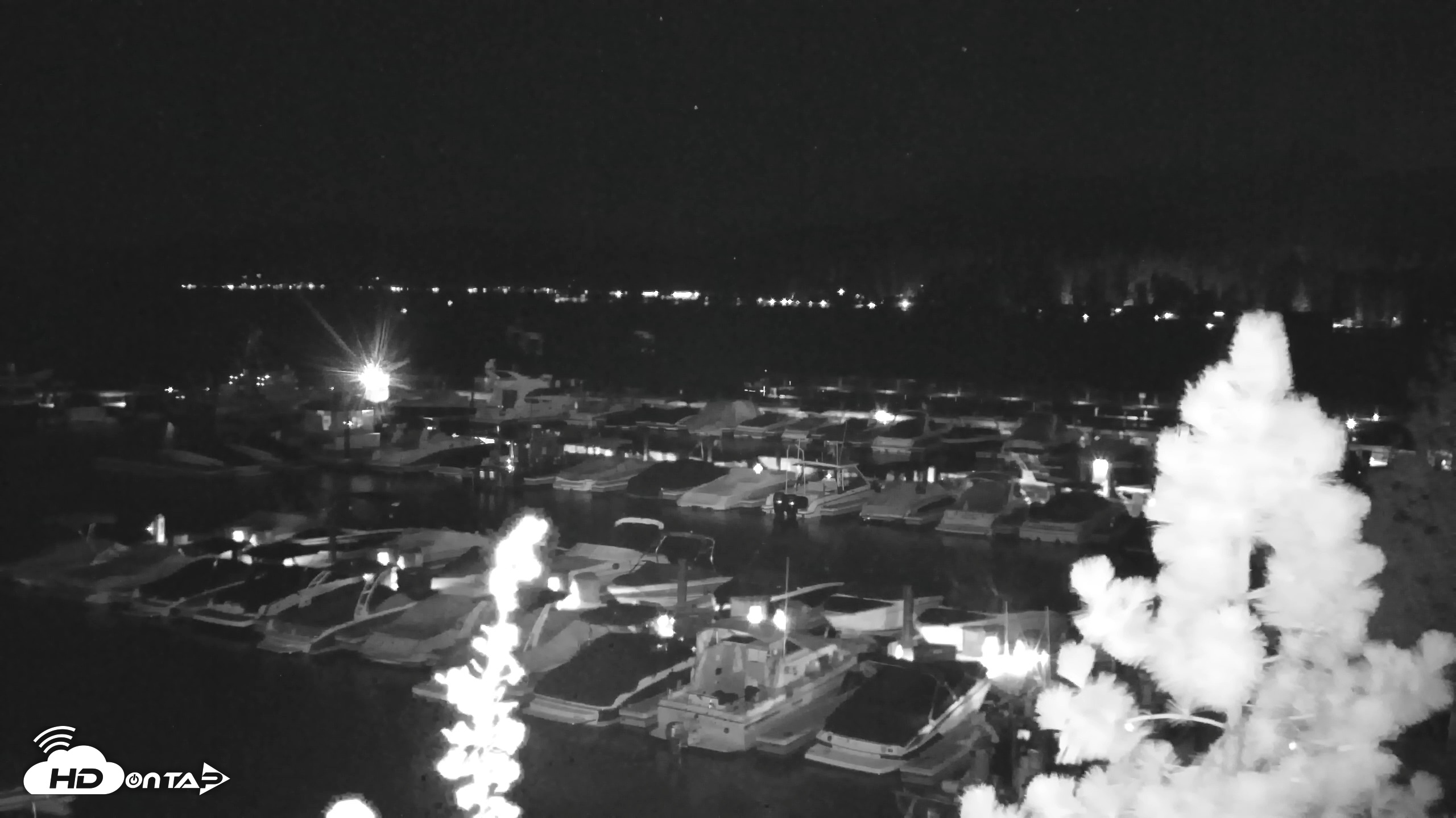 Snapshot of Tahoe City Marina - Lake Tahoe Live Webcam taken Sep 1, 2026, 8:57pm PDT