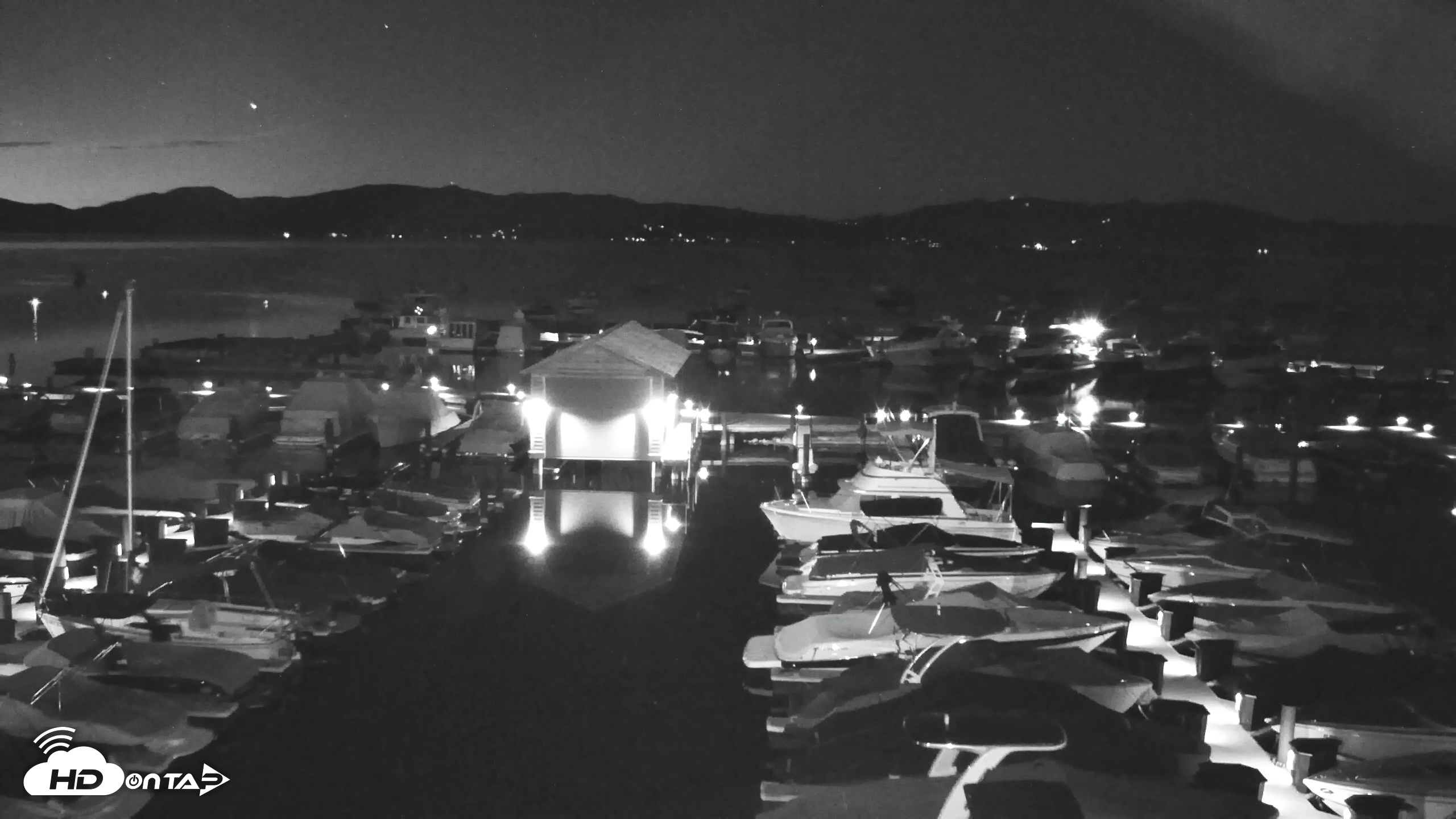 Snapshot of Tahoe City Marina - Lake Tahoe Live Webcam taken Aug 20, 2026, 5:13am PDT