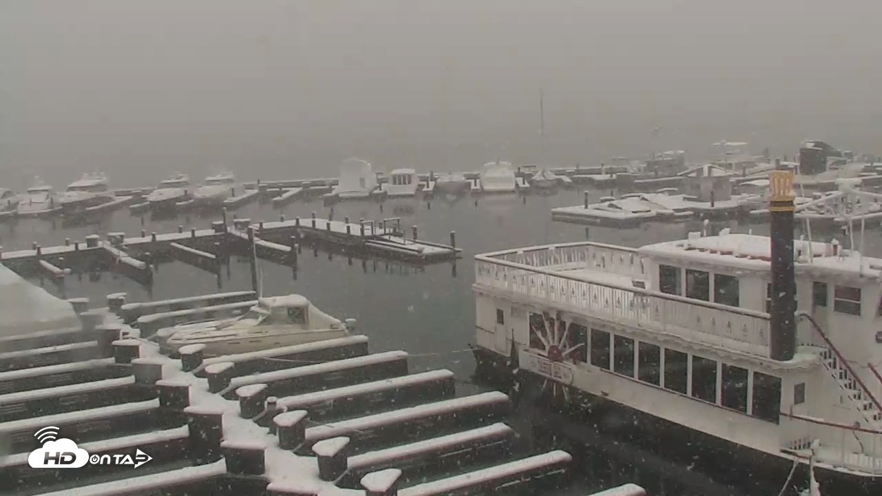 Snapshot of Tahoe City Marina taken Apr 26, 2025, 8:52am PDT