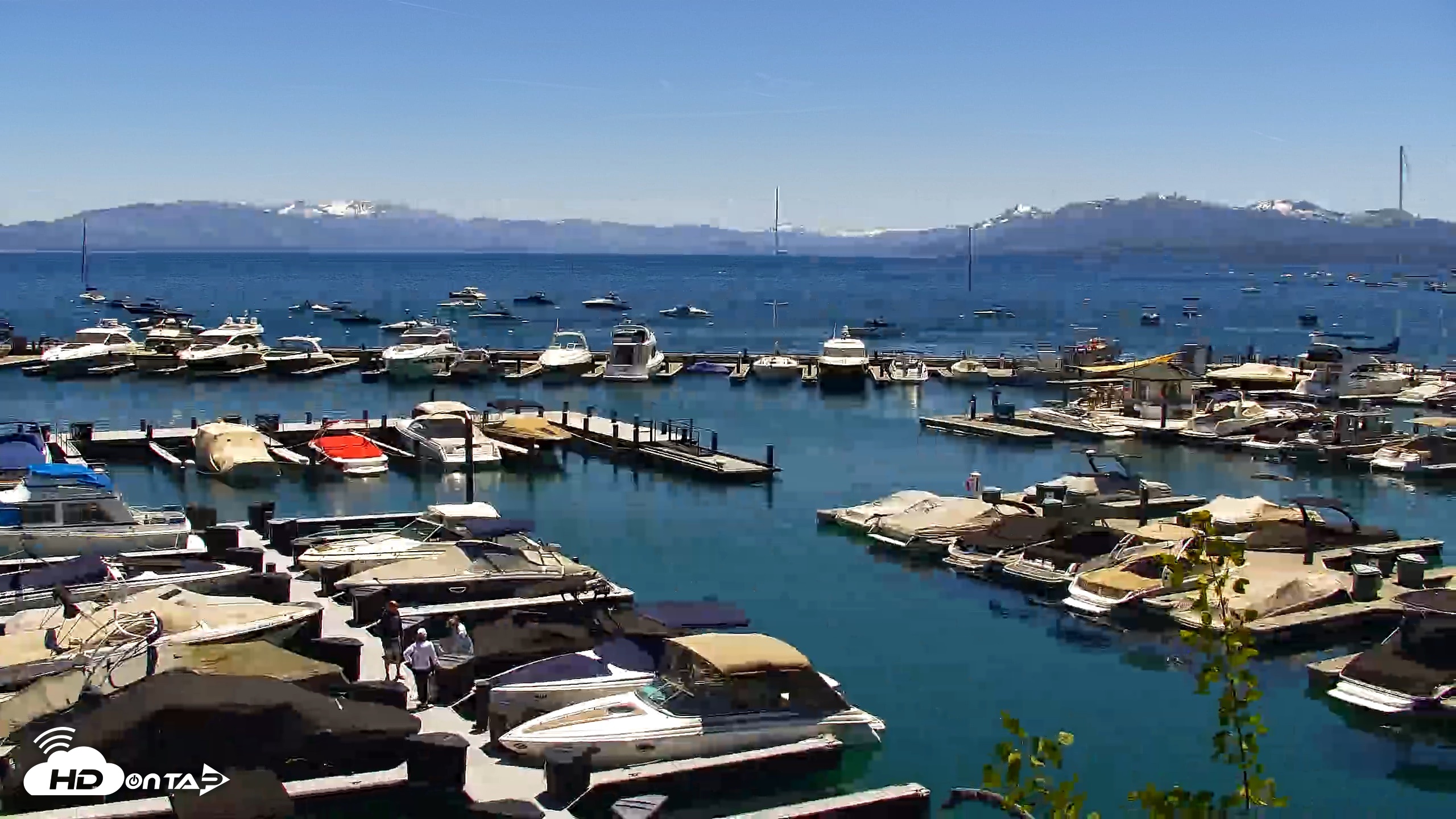 Snapshot of Tahoe City Marina - Lake Tahoe Live Webcam taken Jun 7, 2026, 1:10pm PDT