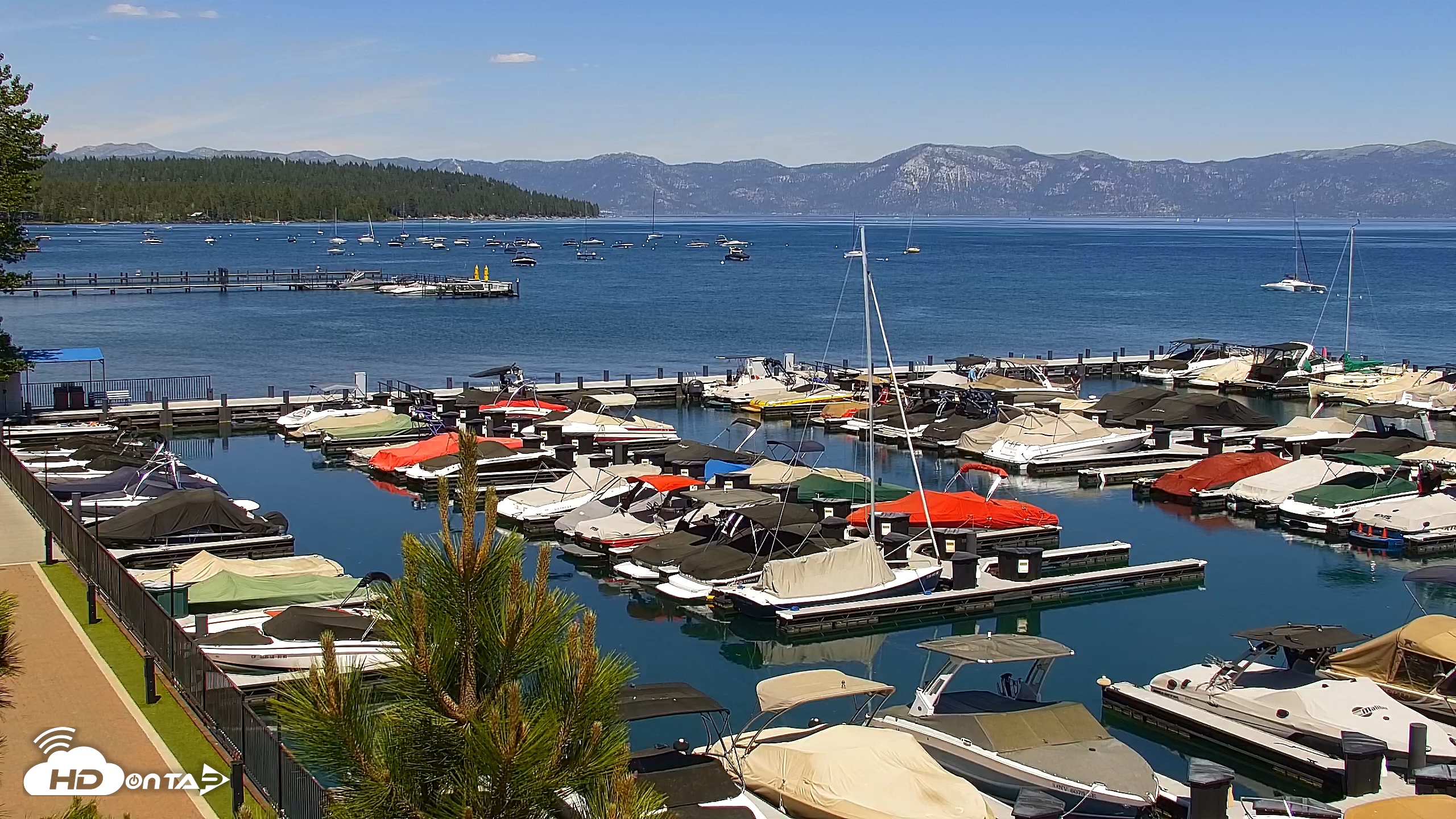 Snapshot of Tahoe City Marina - Lake Tahoe Live Webcam taken Jun 16, 2026, 3:01pm PDT