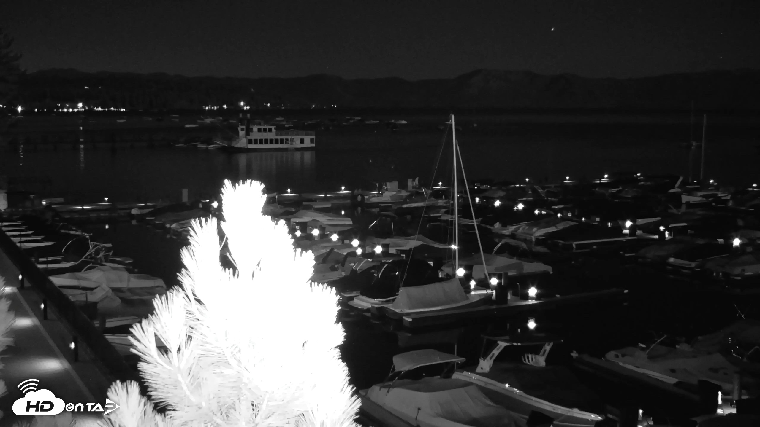 Snapshot of Tahoe City Marina - Lake Tahoe Live Webcam taken Jul 29, 2026, 4:27am PDT