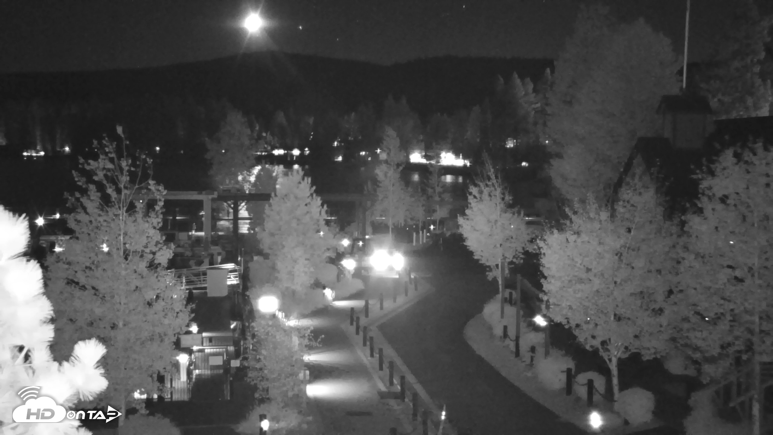 Snapshot of Tahoe City Marina - Lake Tahoe Live Webcam taken Oct 14, 2026, 7:42pm PDT