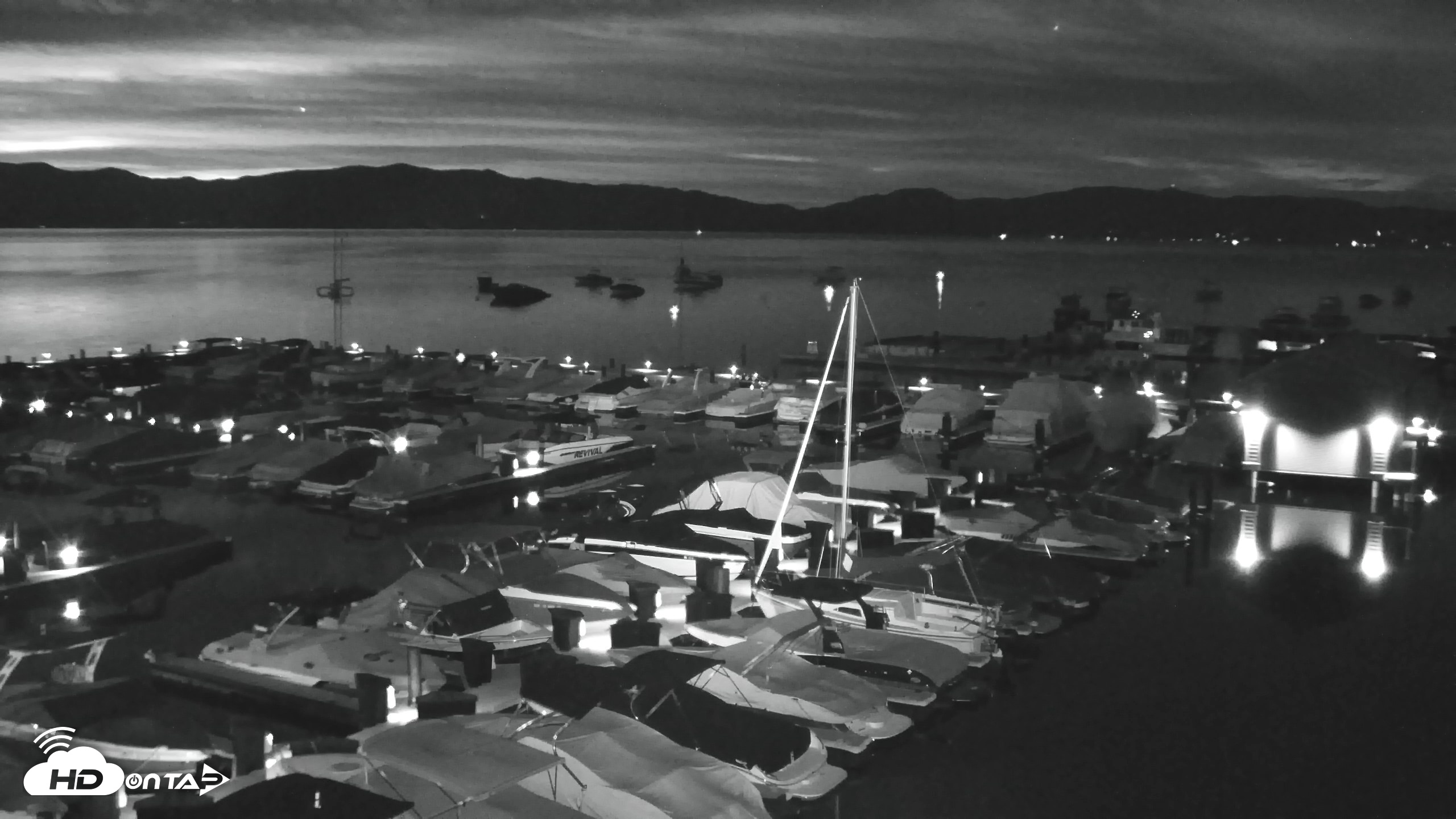 Snapshot of Tahoe City Marina - Lake Tahoe Live Webcam taken Aug 21, 2026, 5:26am PDT