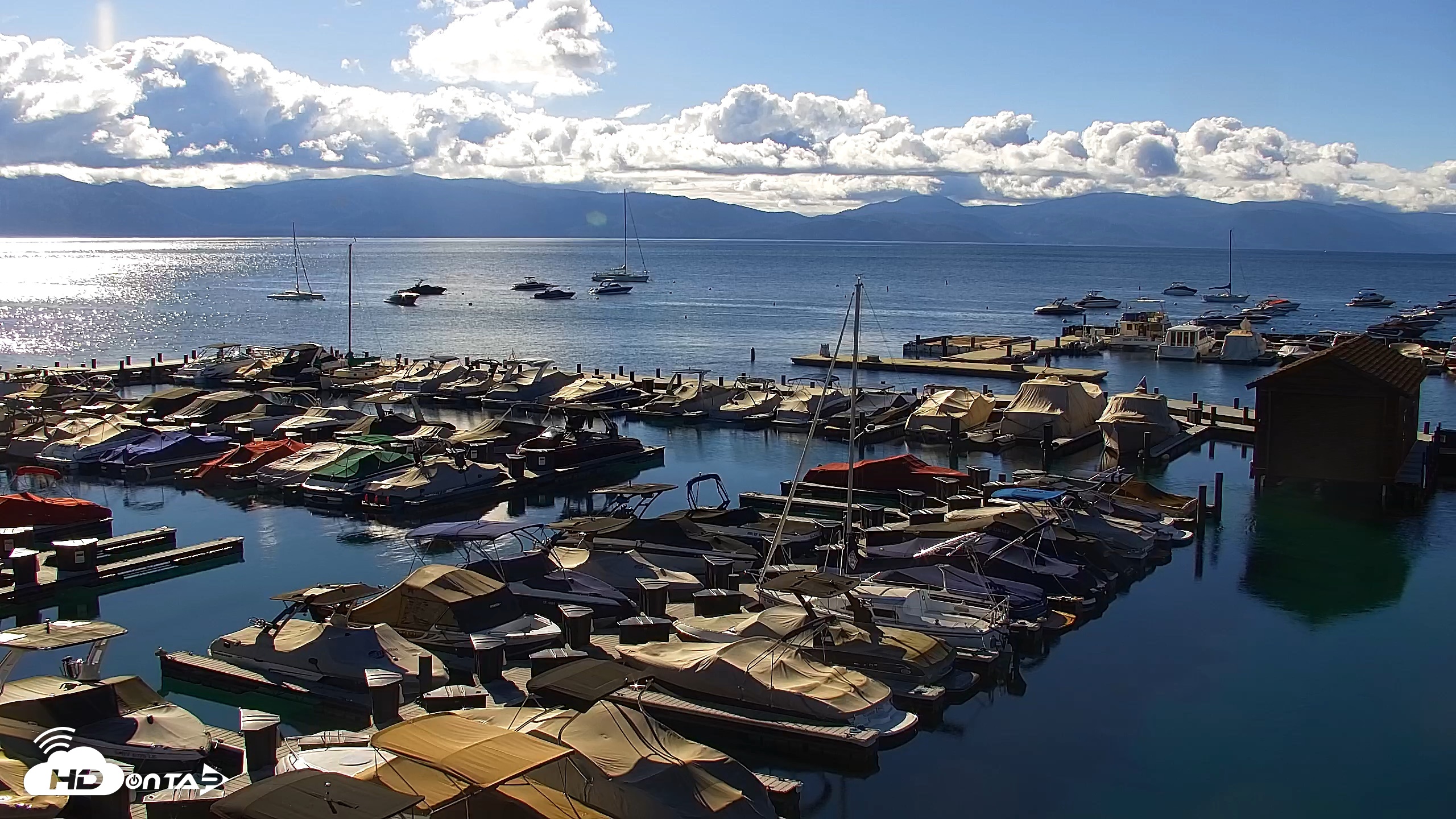 Snapshot of Tahoe City Marina - Lake Tahoe Live Webcam taken Jun 28, 2026, 8:17am PDT