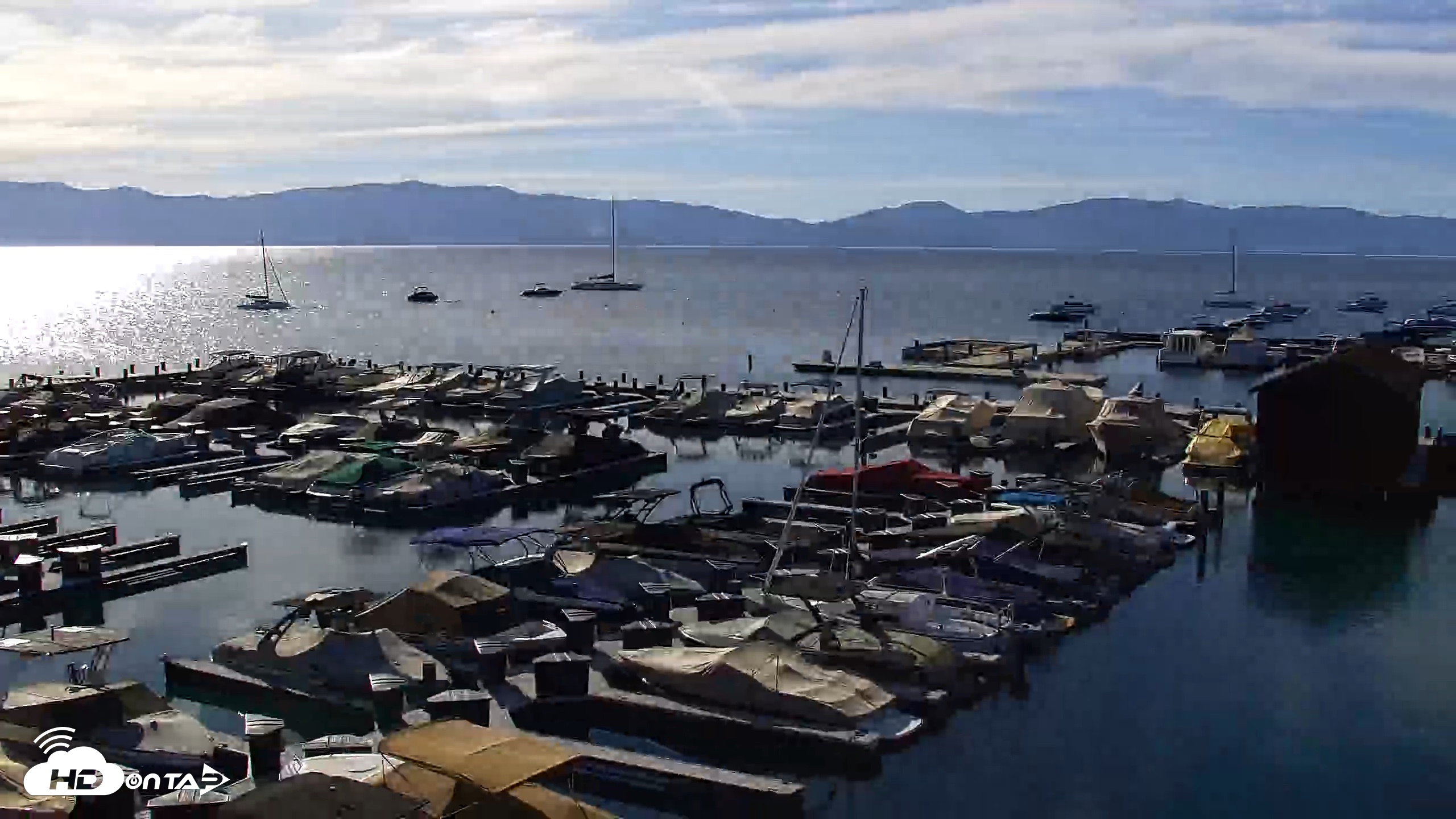 Snapshot of Tahoe City Marina - Lake Tahoe Live Webcam taken Jun 8, 2026, 8:09am PDT