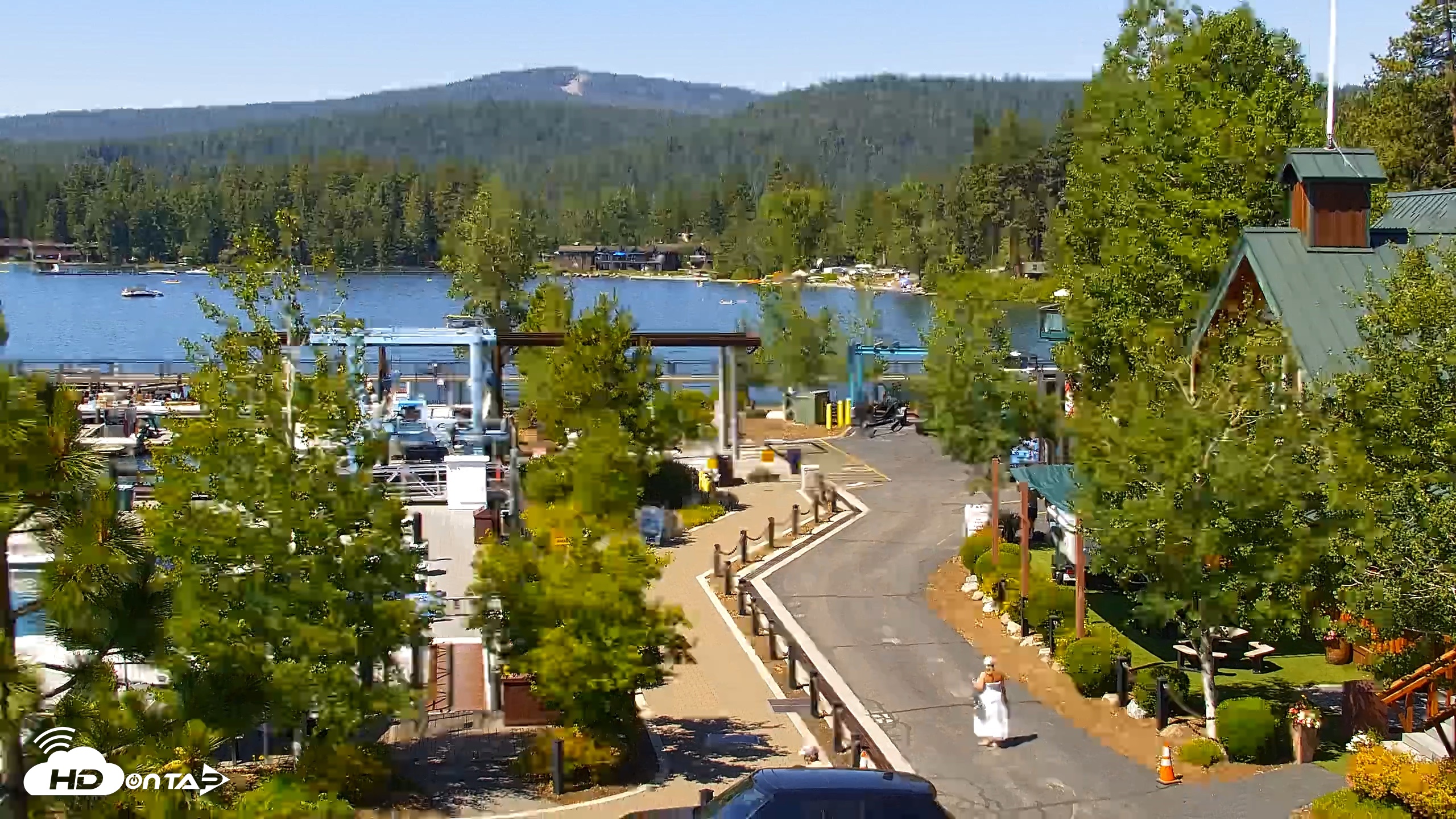 Snapshot of Tahoe City Marina - Lake Tahoe Live Webcam taken Jul 3, 2026, 10:39am PDT