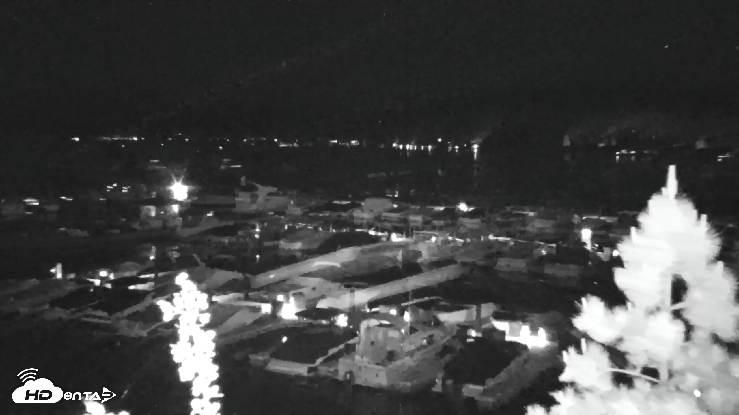 Snapshot of Tahoe City Marina - Lake Tahoe Live Webcam taken Jun 12, 2026, 12:25am PDT