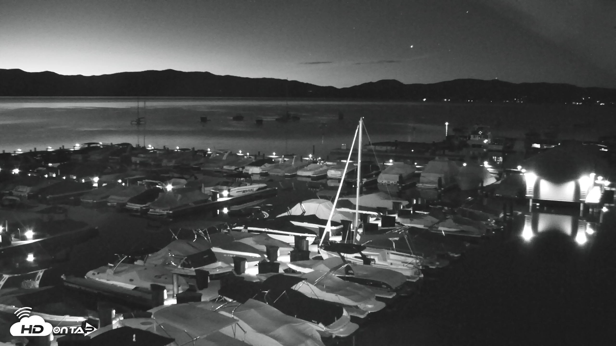 Snapshot of Tahoe City Marina - Lake Tahoe Live Webcam taken Aug 20, 2026, 5:13am PDT