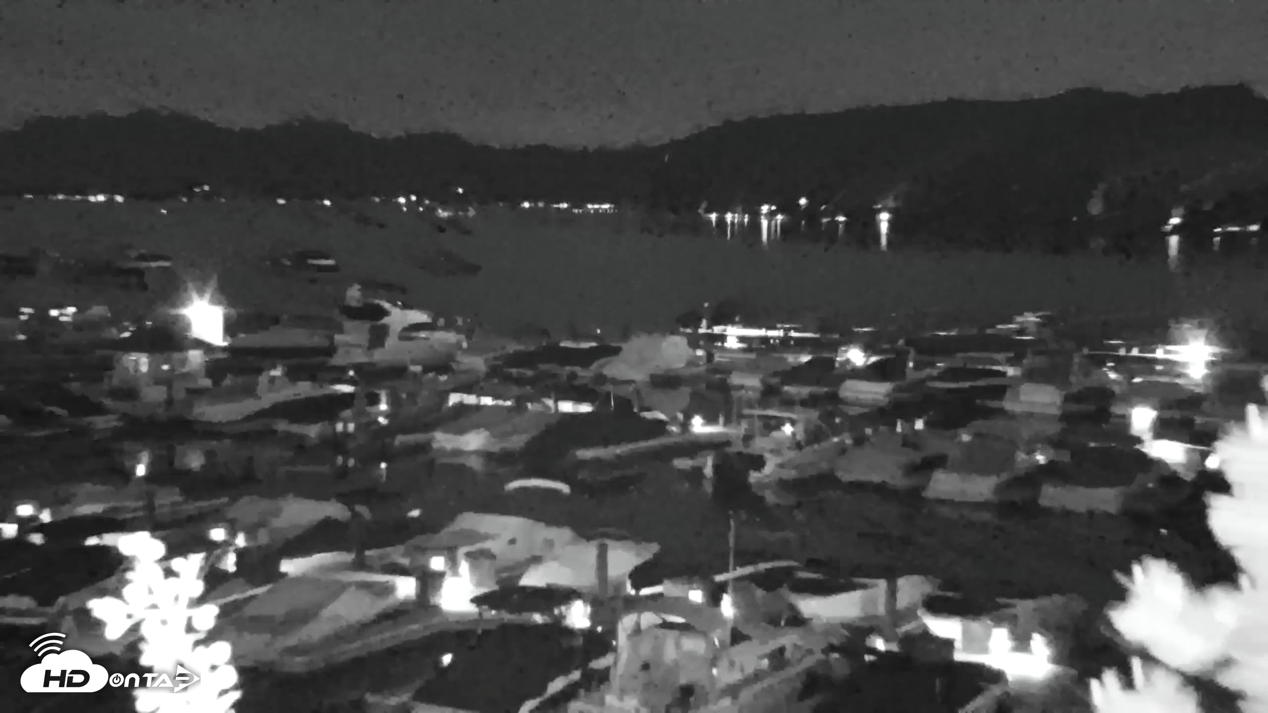 Snapshot of Tahoe City Marina - Lake Tahoe Live Webcam taken Jun 7, 2026, 9:14pm PDT