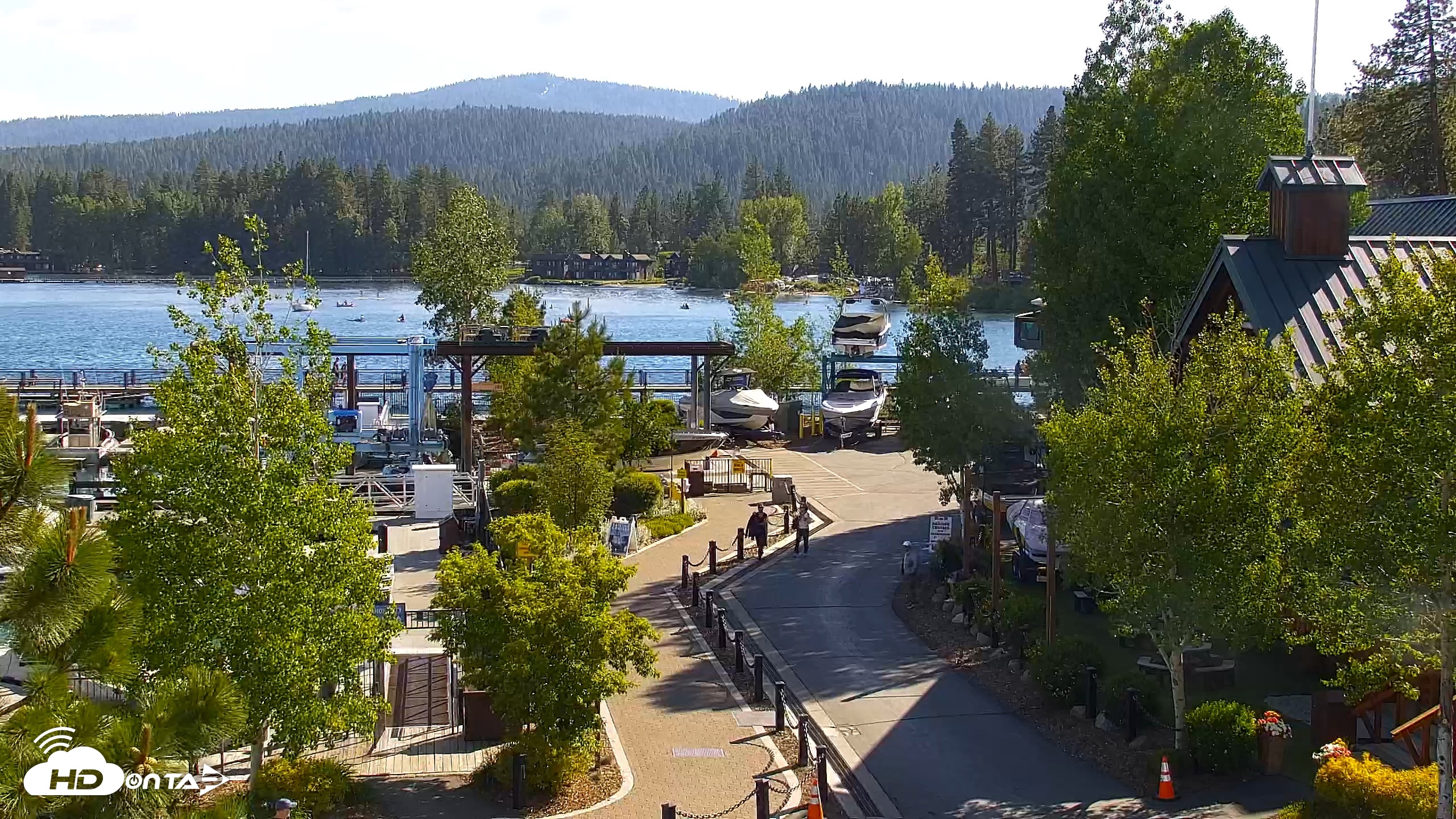 Snapshot of Tahoe City Marina - Lake Tahoe Live Webcam taken Jun 13, 2026, 5:13pm PDT