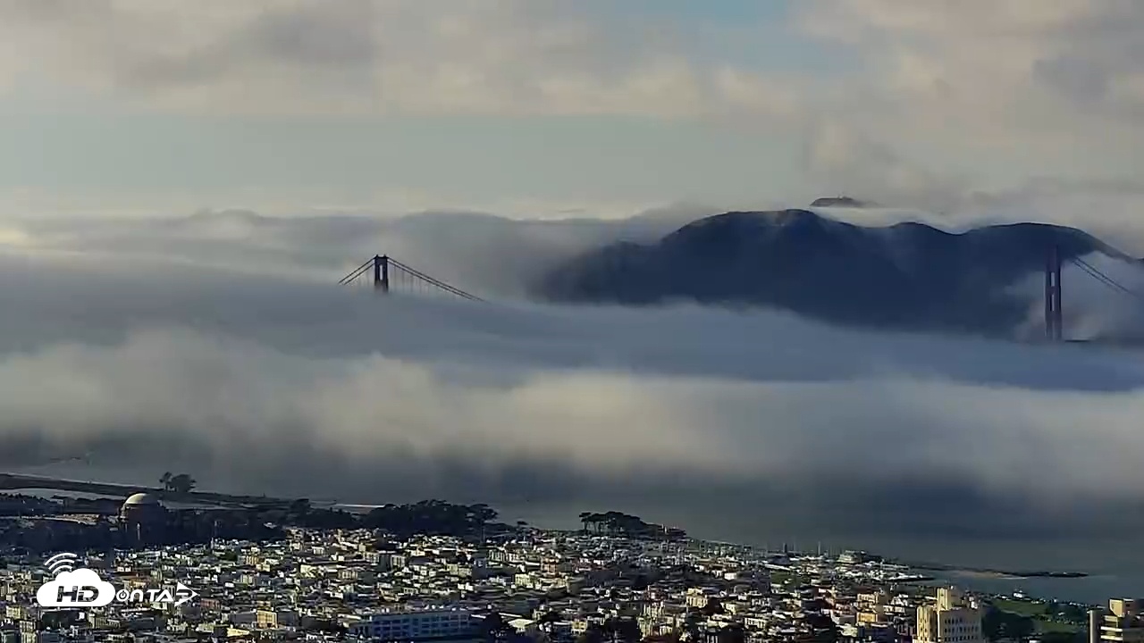 Snapshot of San Francisco Golden Gate Bridge Live Webcam taken Nov 7, 2025, 2:37pm PST