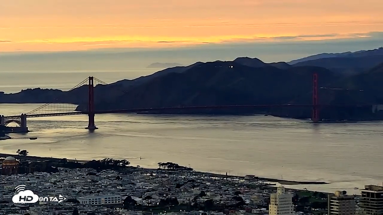 Snapshot of San Francisco Golden Gate Bridge Live Webcam taken Jan 6, 2026, 5:16pm PST