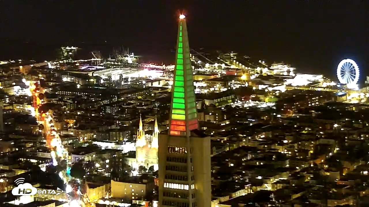 Snapshot of San Francisco Golden Gate Bridge Live Webcam taken Dec 24, 2025, 8:03pm PST