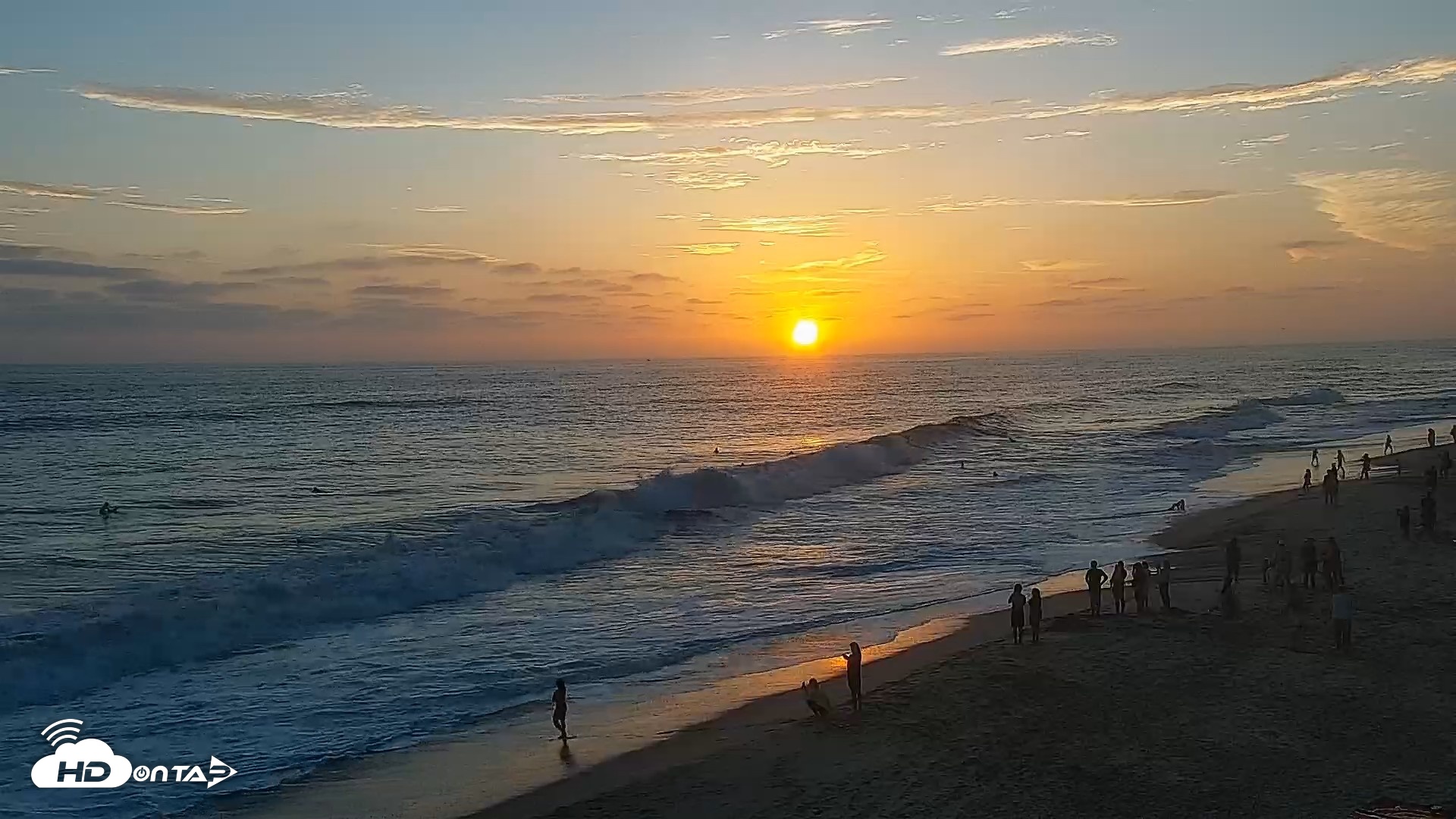 Snapshot of Carlsbad Beach Surf Live Webcam taken Jul 24, 2026, 7:49pm PDT