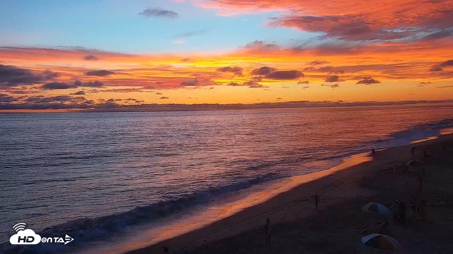 Snapshot of Carlsbad Beach Surf Live Webcam taken Aug 13, 2026, 7:47pm PDT