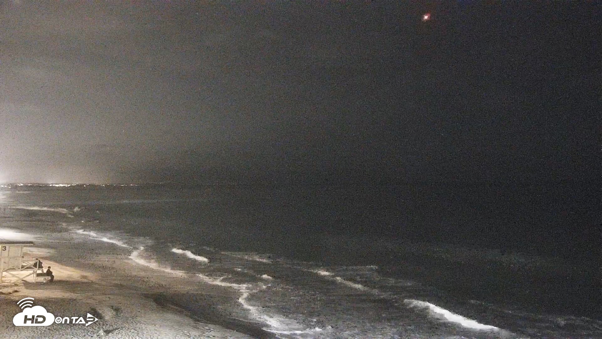 Snapshot of Carlsbad Beach Surf Live Webcam taken Aug 9, 2026, 8:59pm PDT