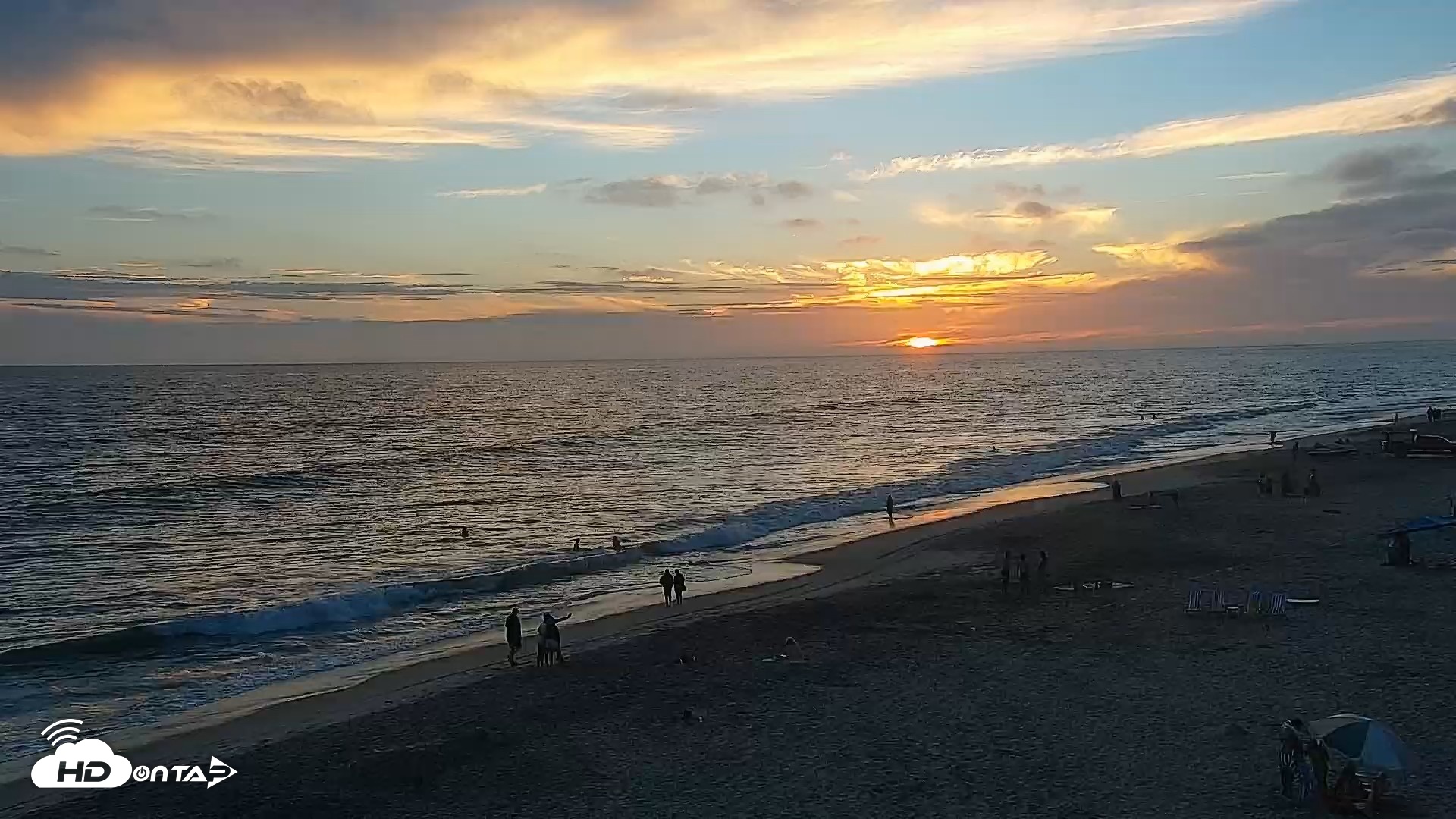 Snapshot of Carlsbad Beach Surf Live Webcam taken Jul 4, 2026, 8:01pm PDT