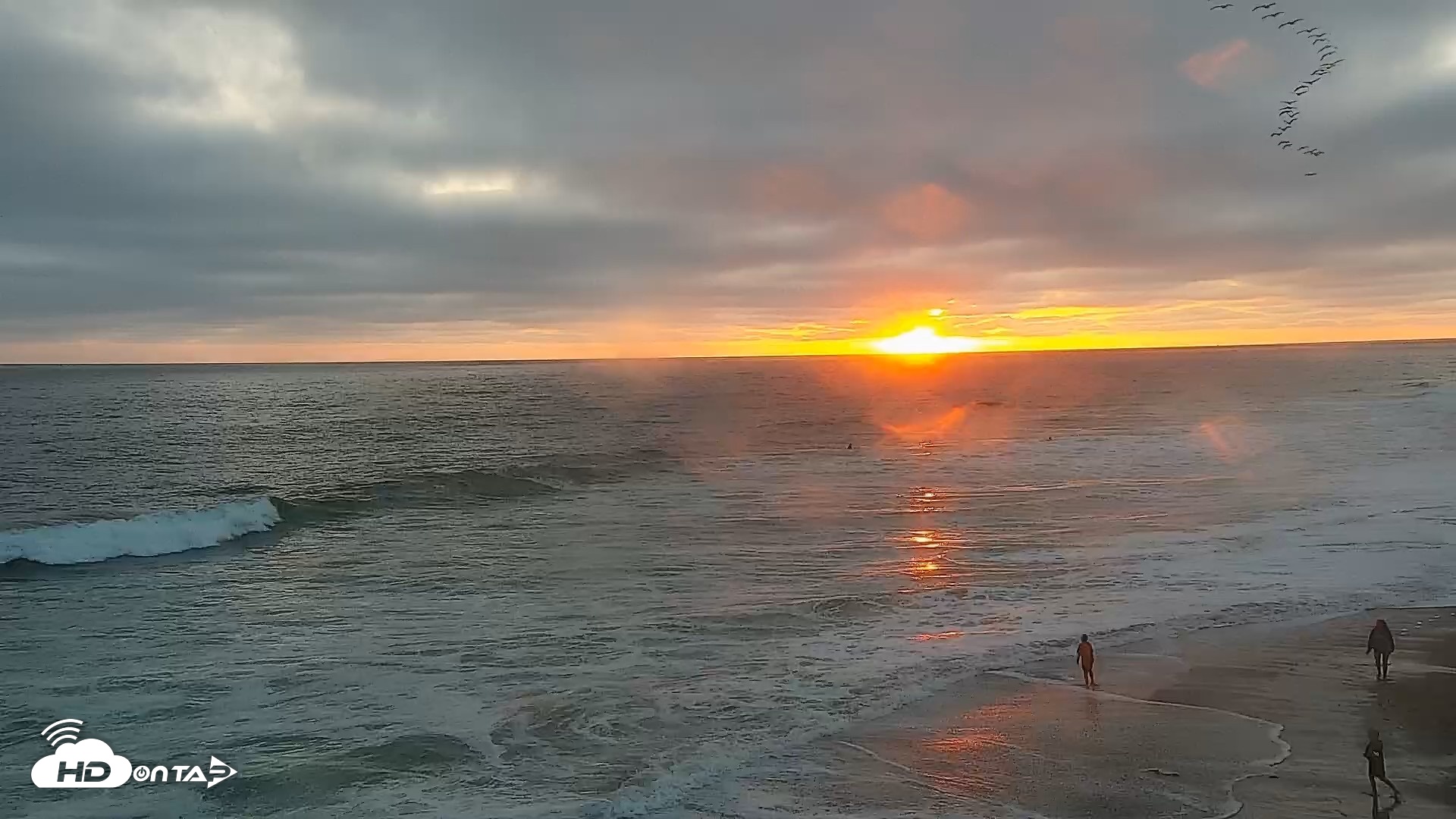 Snapshot of Carlsbad Beach Surf Live Webcam taken Jun 13, 2026, 7:55pm PDT