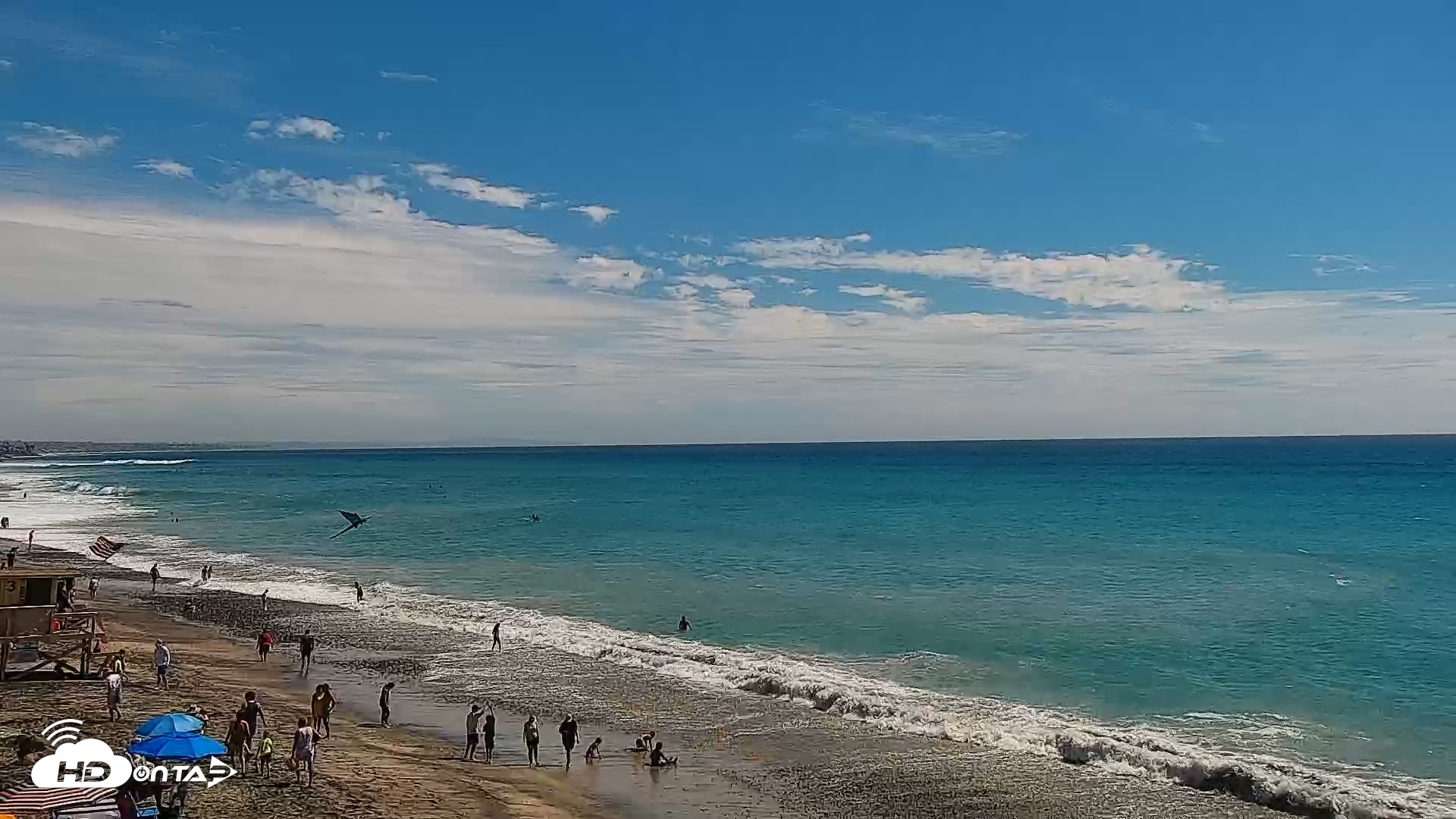 Snapshot of Carlsbad Beach Surf Live Webcam taken Sep 5, 2026, 2:45pm PDT