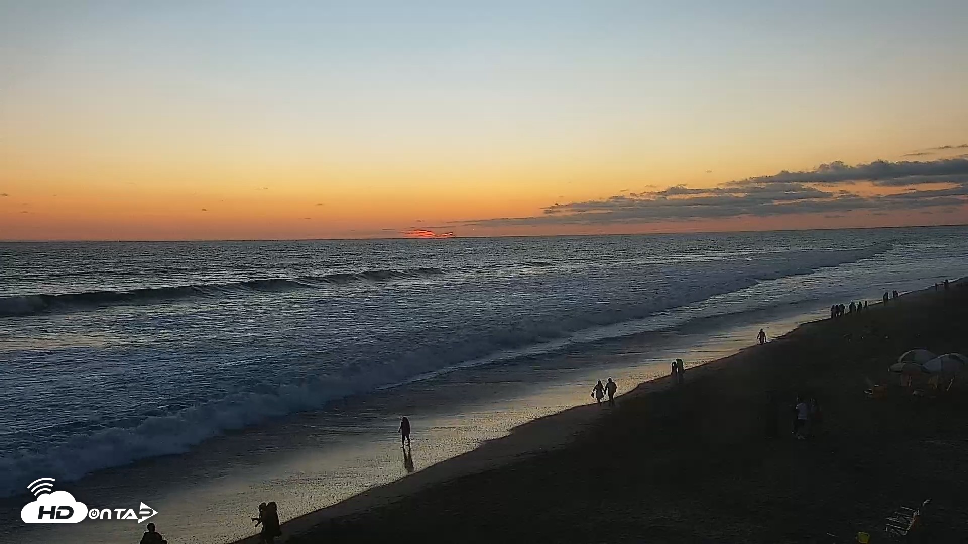 Snapshot of Carlsbad Beach Surf Live Webcam taken Aug 15, 2026, 7:43pm PDT