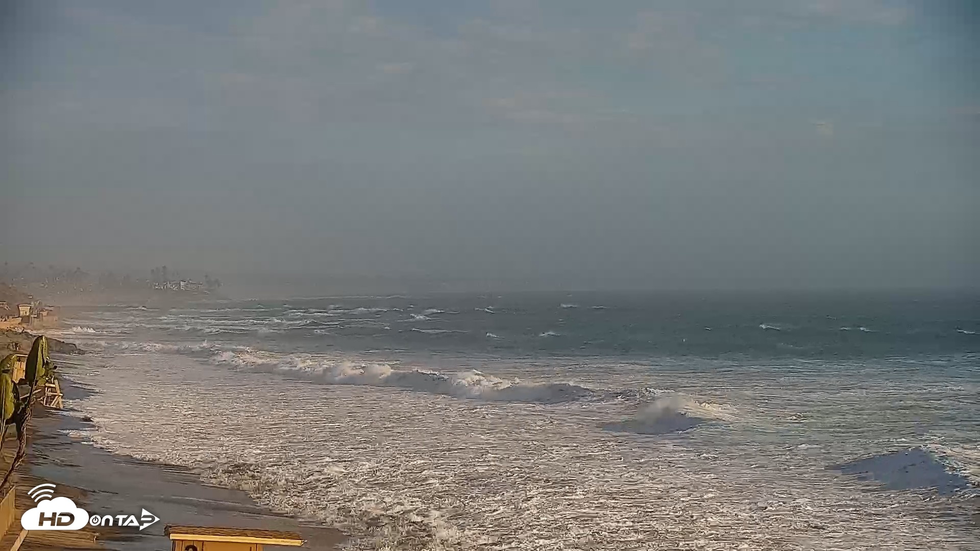 Snapshot of Carlsbad Beach Surf Live Webcam taken Sep 8, 2026, 5:56pm PDT
