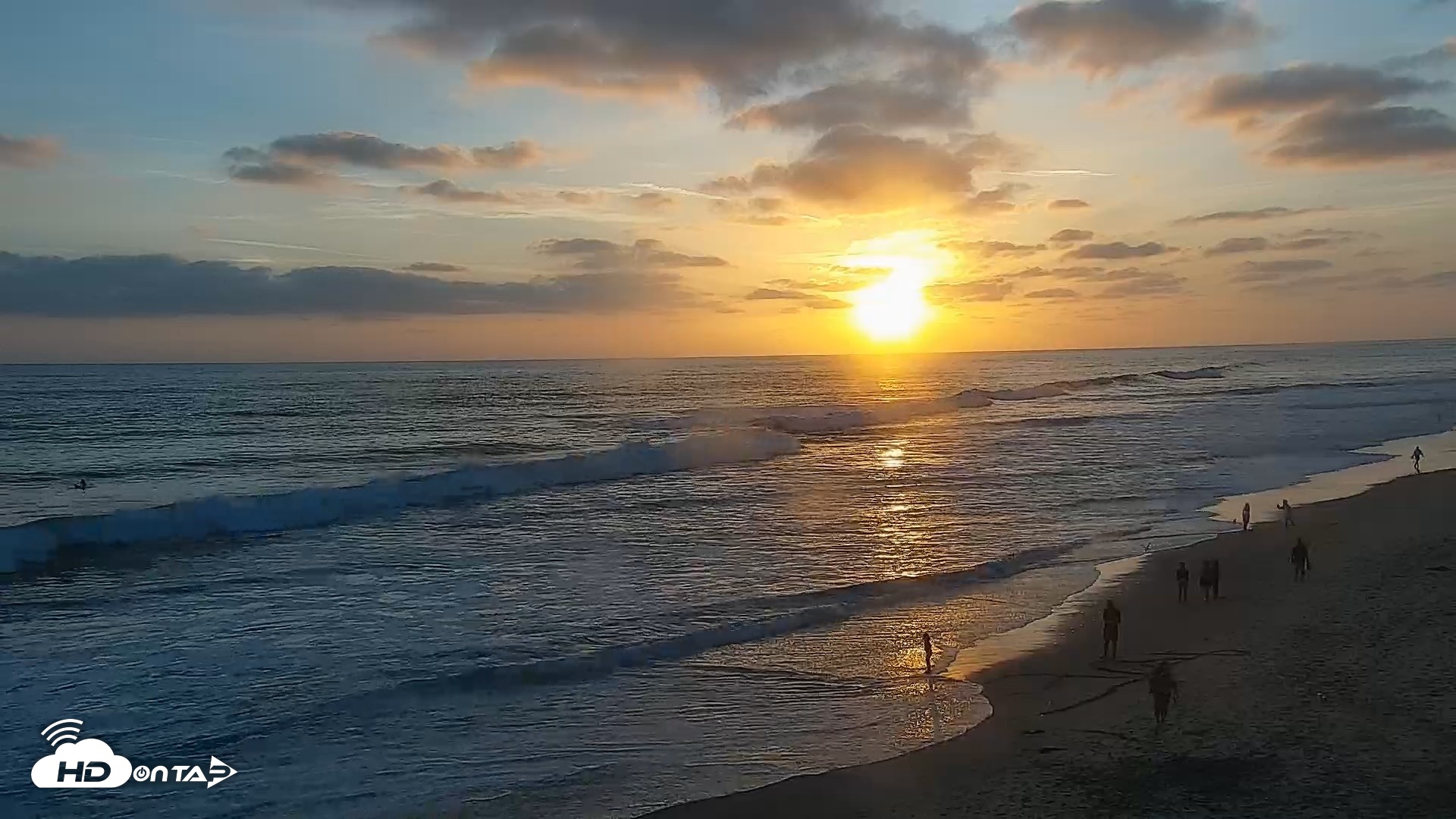 Snapshot of Carlsbad Beach Surf Live Webcam taken Jun 8, 2026, 7:45pm PDT