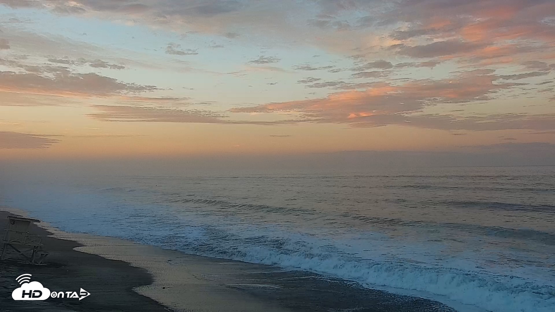 Snapshot of Carlsbad Beach Surf Live Webcam taken Sep 8, 2026, 6:30am PDT