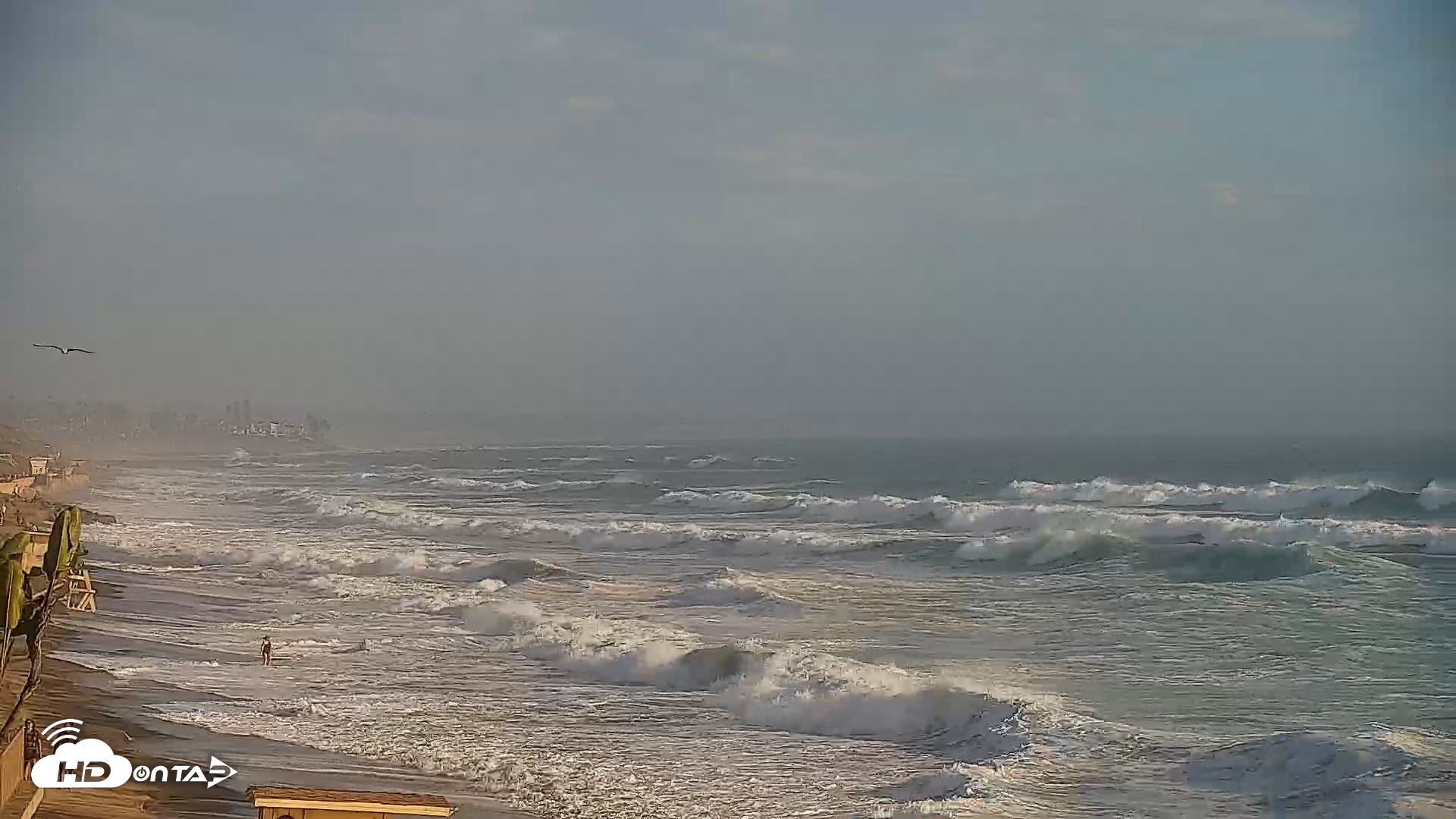 Snapshot of Carlsbad Beach Surf Live Webcam taken Sep 8, 2026, 5:57pm PDT