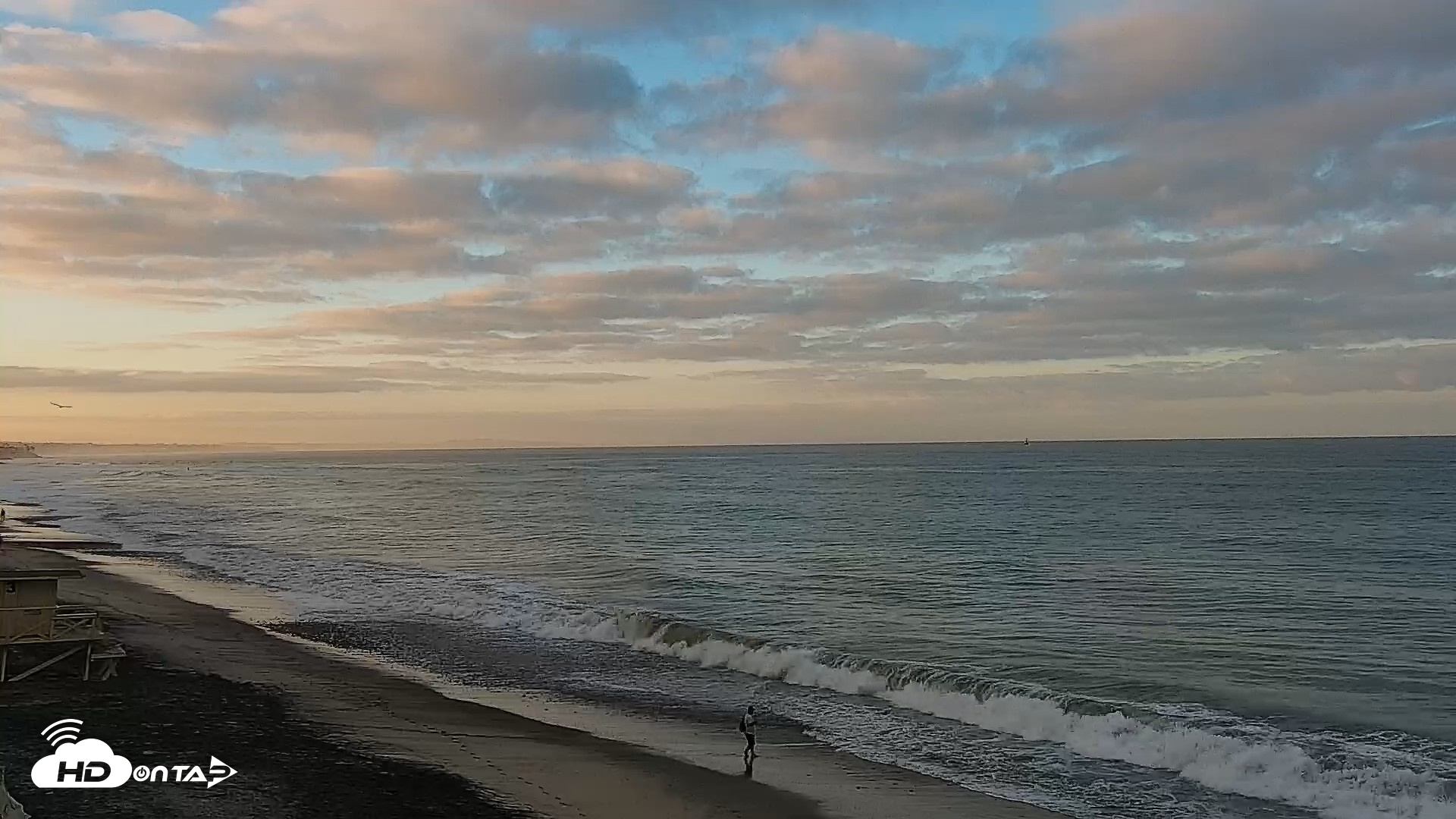 Snapshot of Carlsbad Beach Surf Live Webcam taken Sep 4, 2026, 6:50am PDT